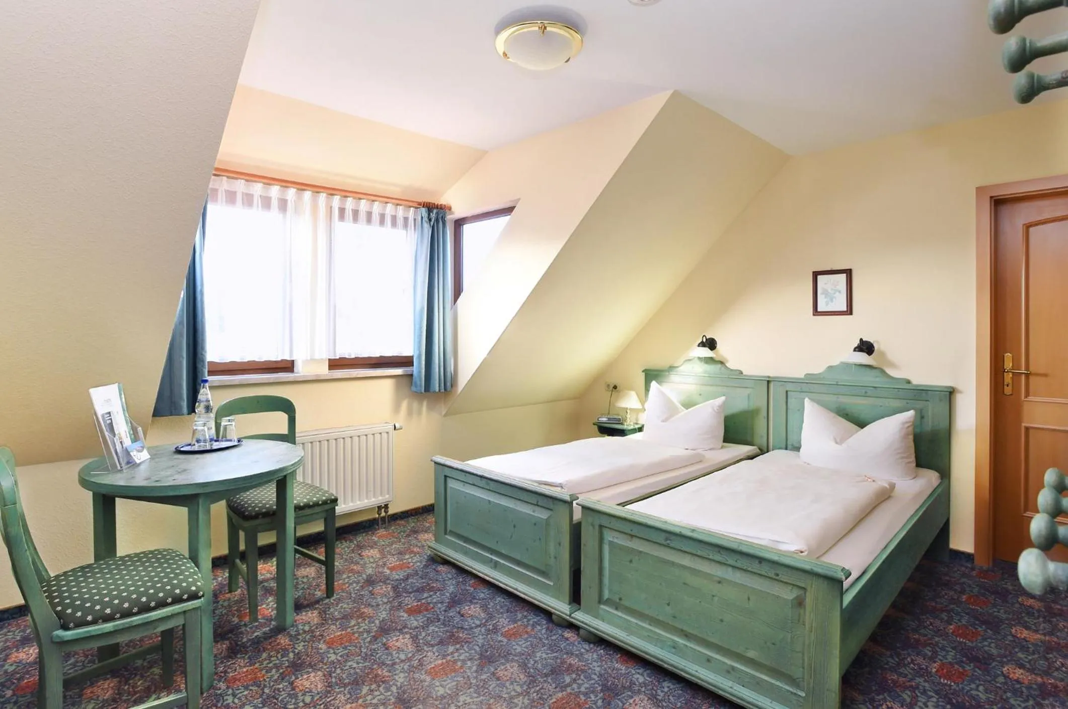 Photo of the whole room, Bed in Hotel Neue Höhe