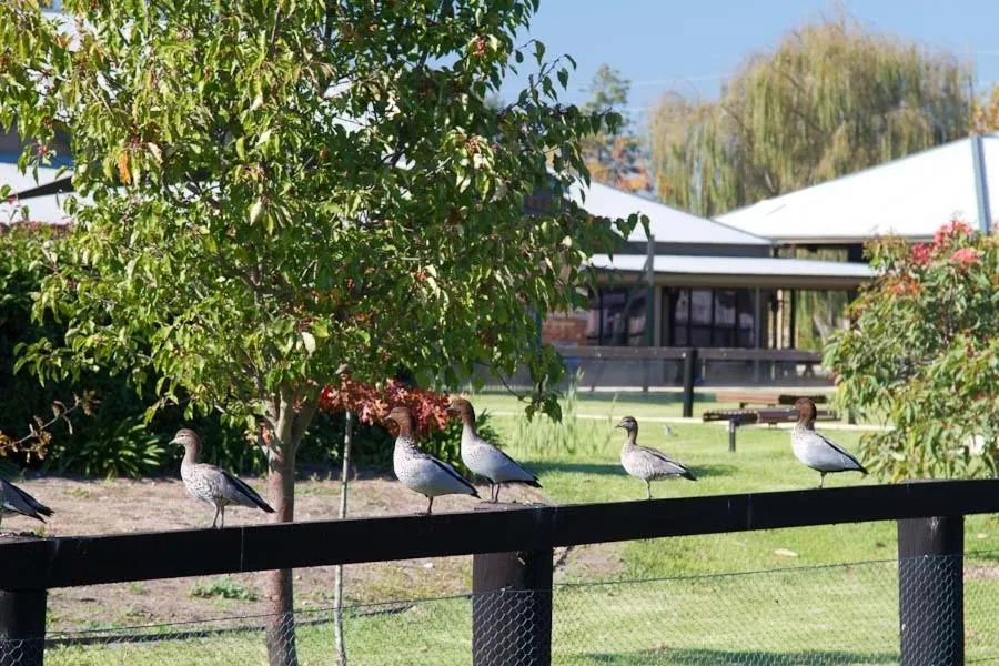Facade/entrance in Potters Apartments