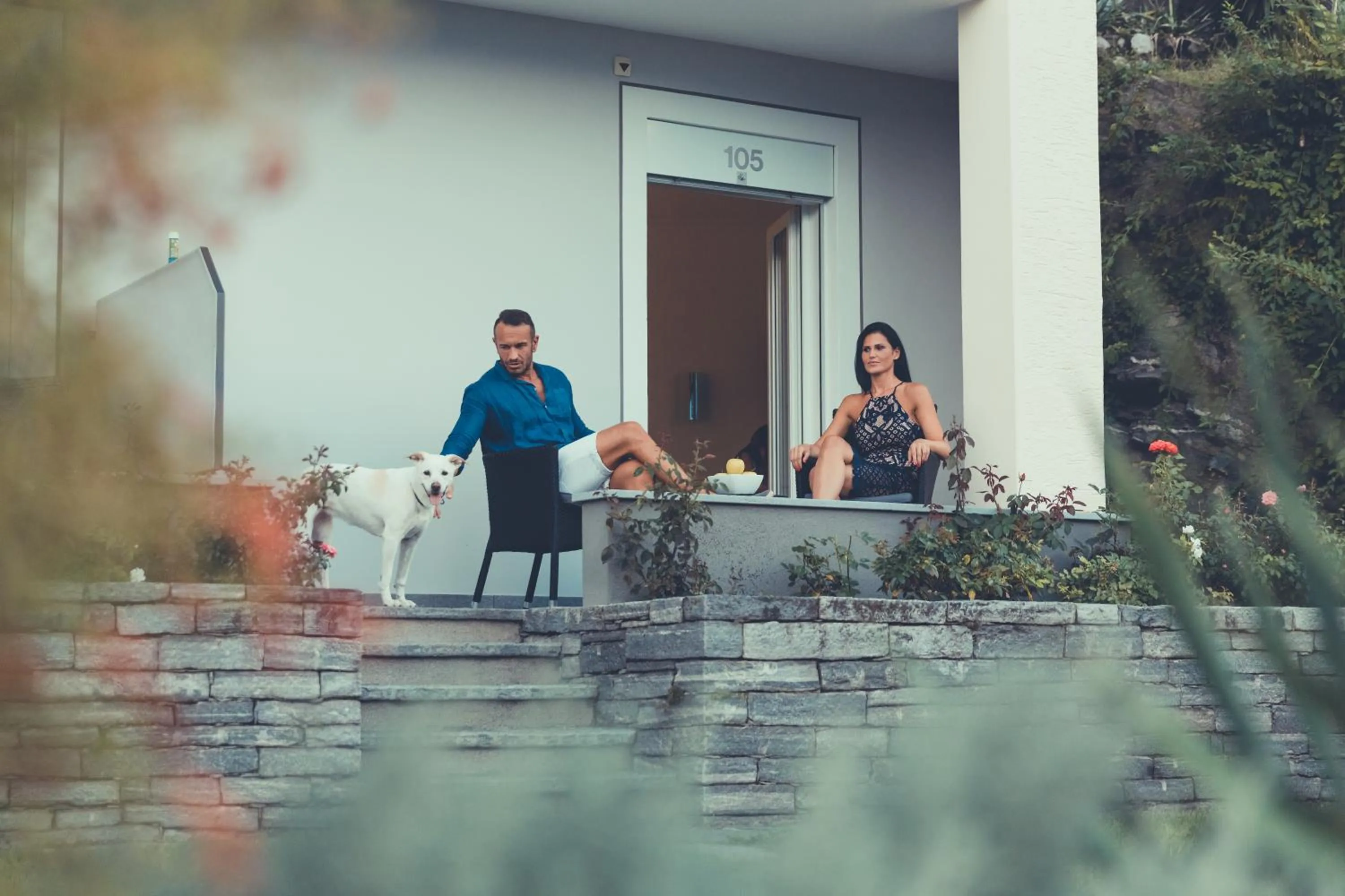 Patio in Hotel Tobler