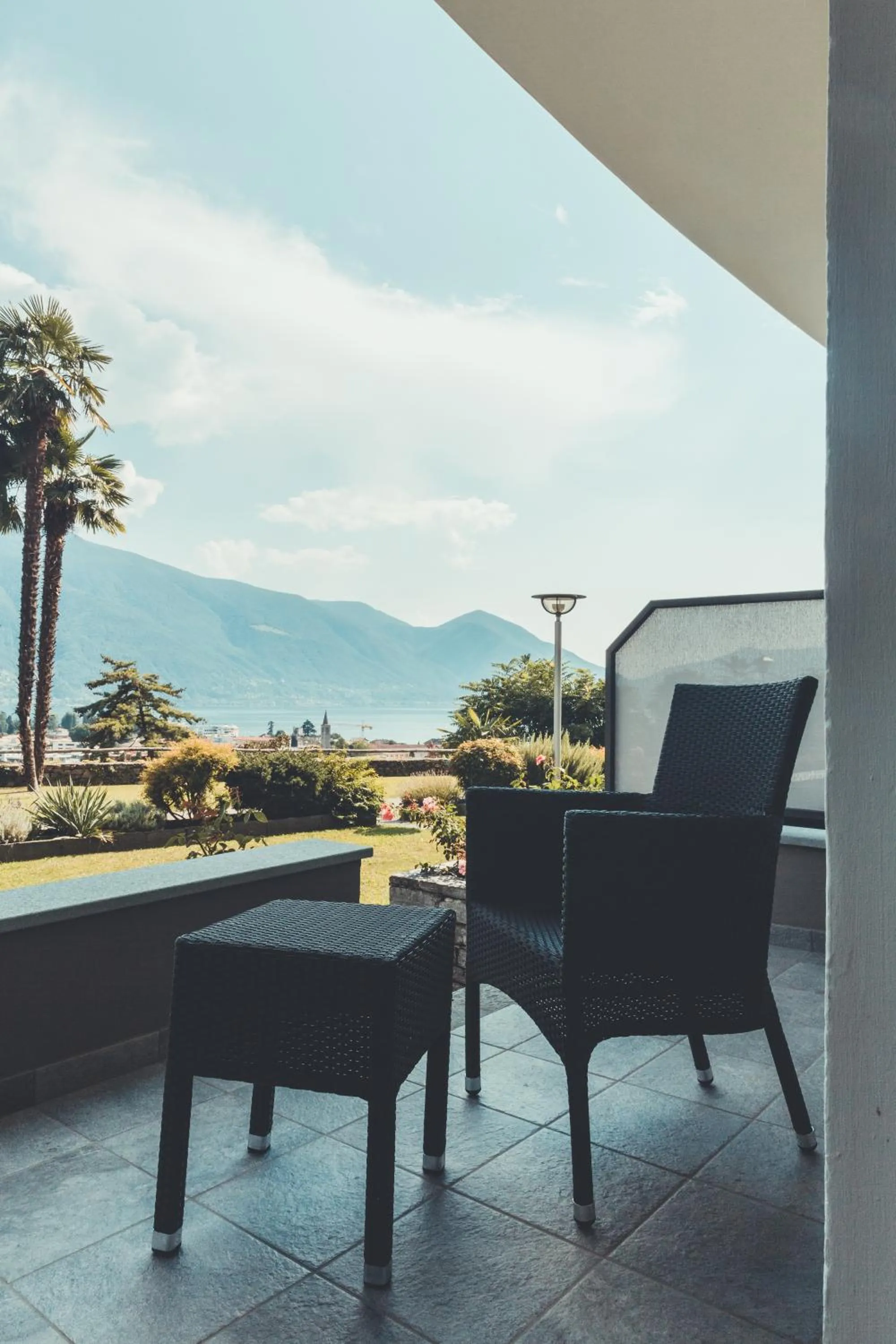 Patio in Hotel Tobler