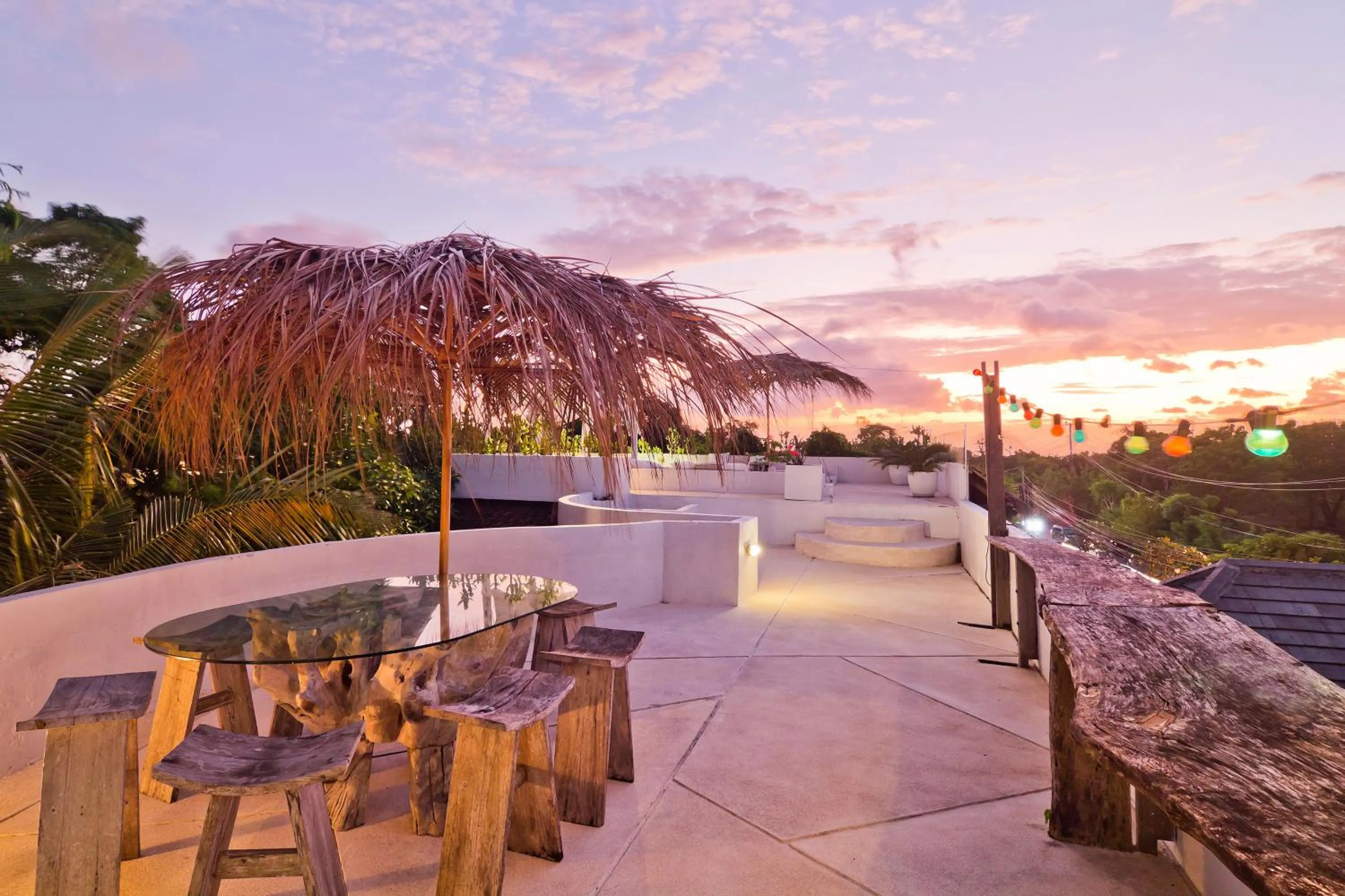 Balcony/Terrace in Sannyas Boutique Hotel