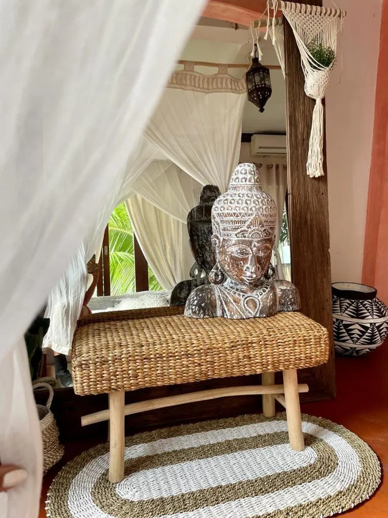Bedroom in Sannyas Boutique Hotel