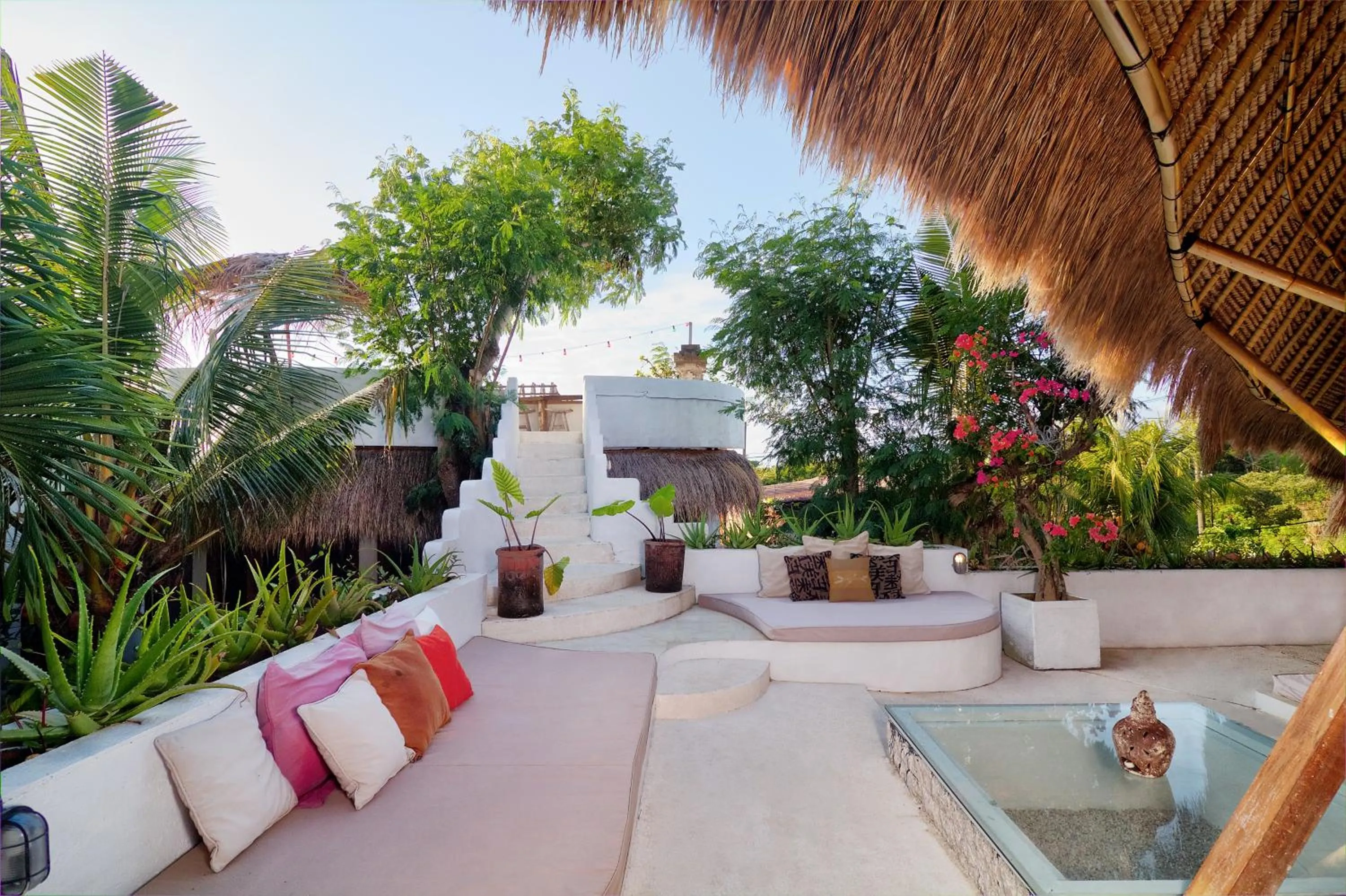 Balcony/Terrace in Sannyas Boutique Hotel