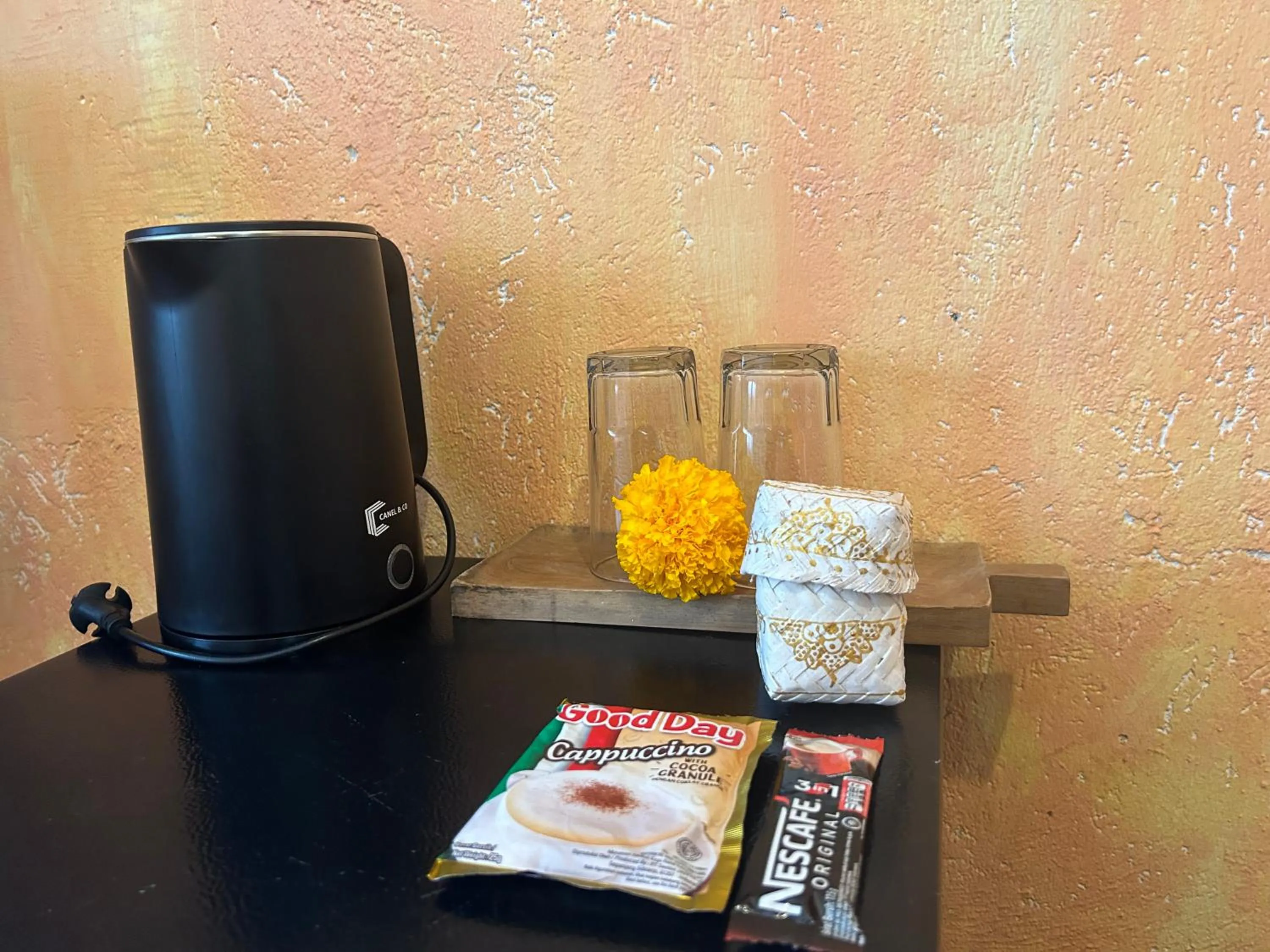 Coffee/tea facilities in Sannyas Boutique Hotel