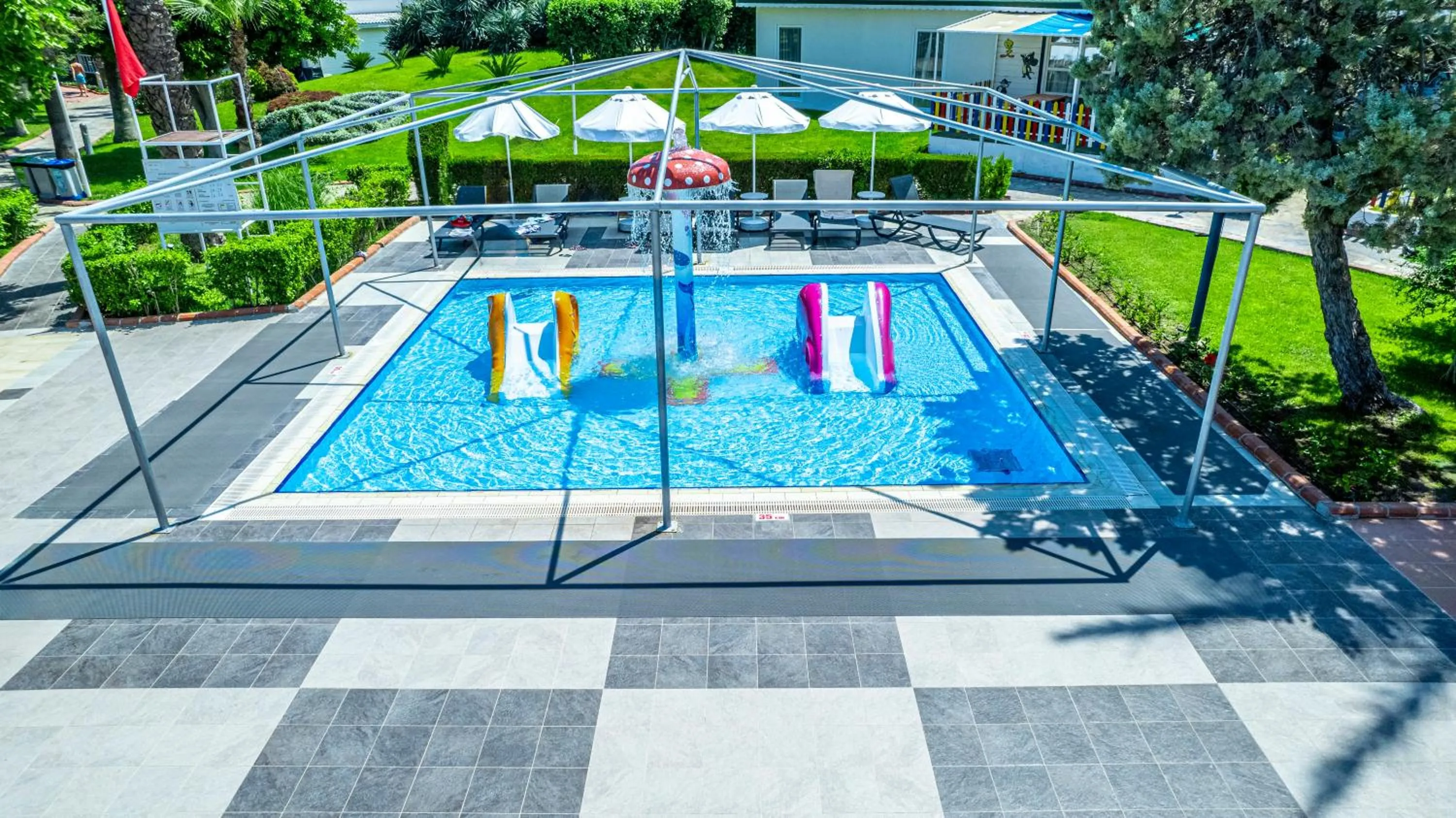 Children play ground in Le Jardin Resort Holiday Village
