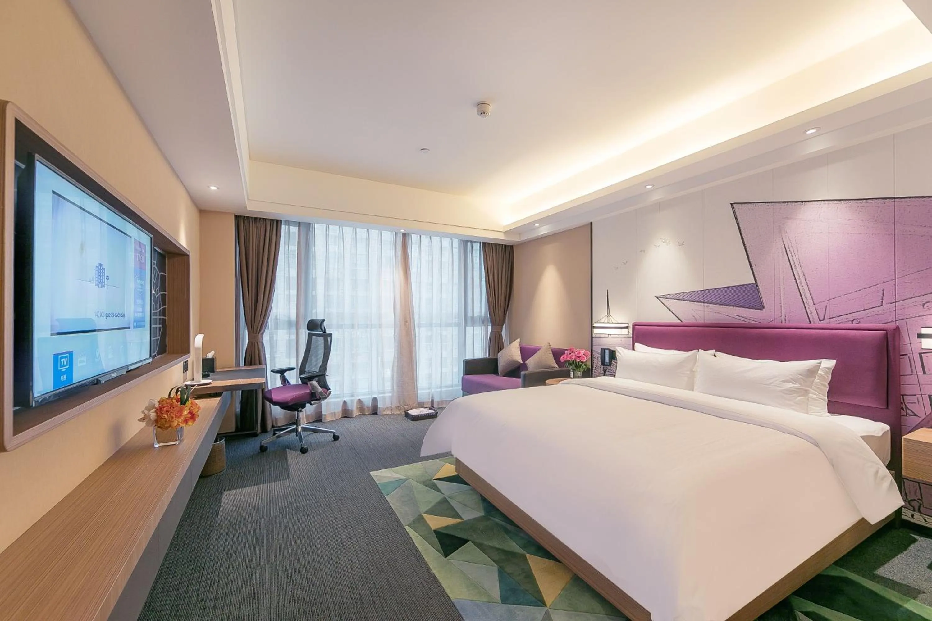 Bed in Hampton by Hilton Zhengzhou High-Tech Zone