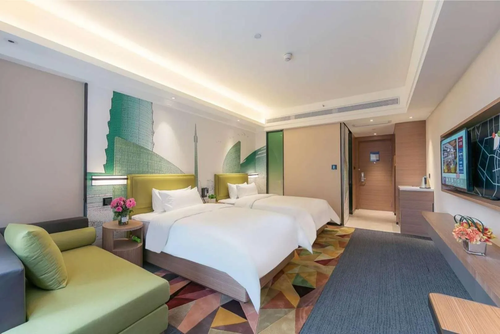 Bed in Hampton by Hilton Zhengzhou High-Tech Zone