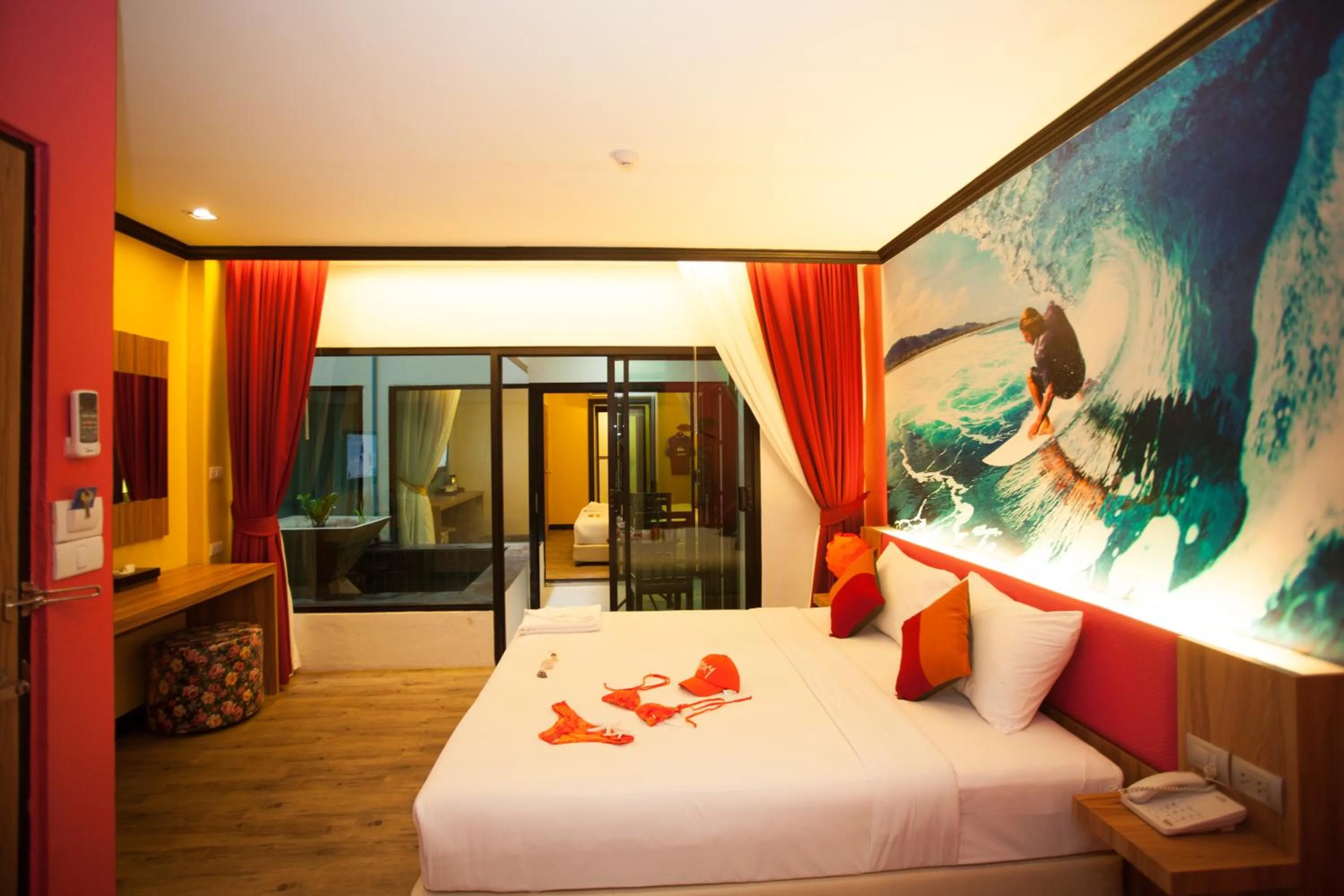 Bedroom, Bed in Must Sea Hotel - SHA Hotel