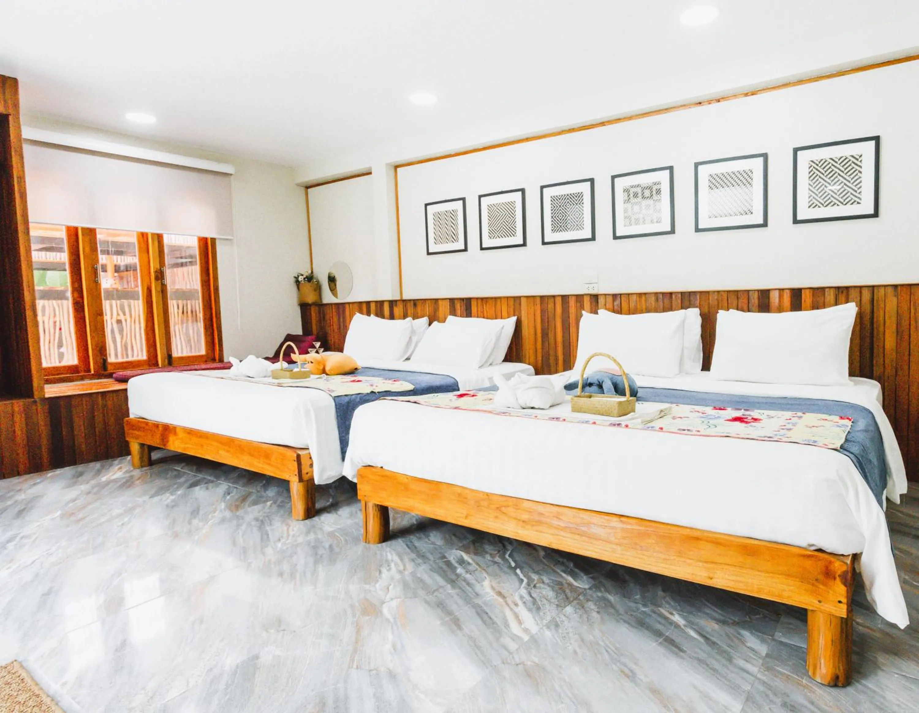 Bed in Varni Homestay