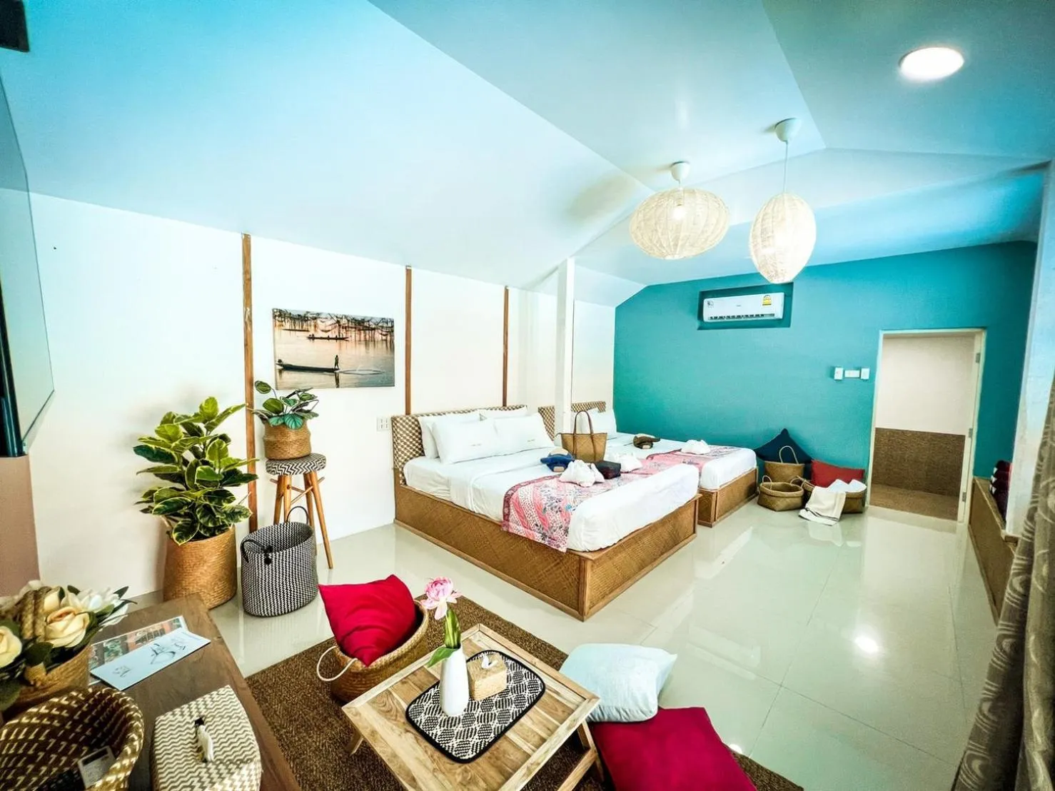 Photo of the whole room, Bed in Varni Homestay