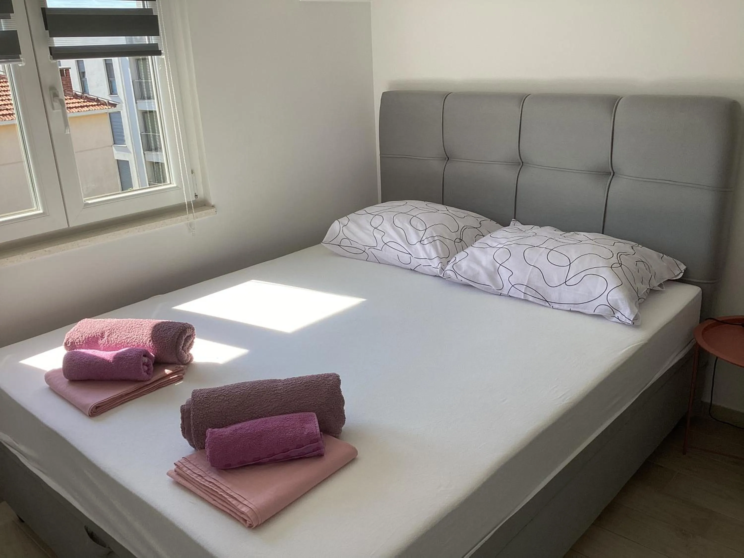 Bed in Apartments Ploka