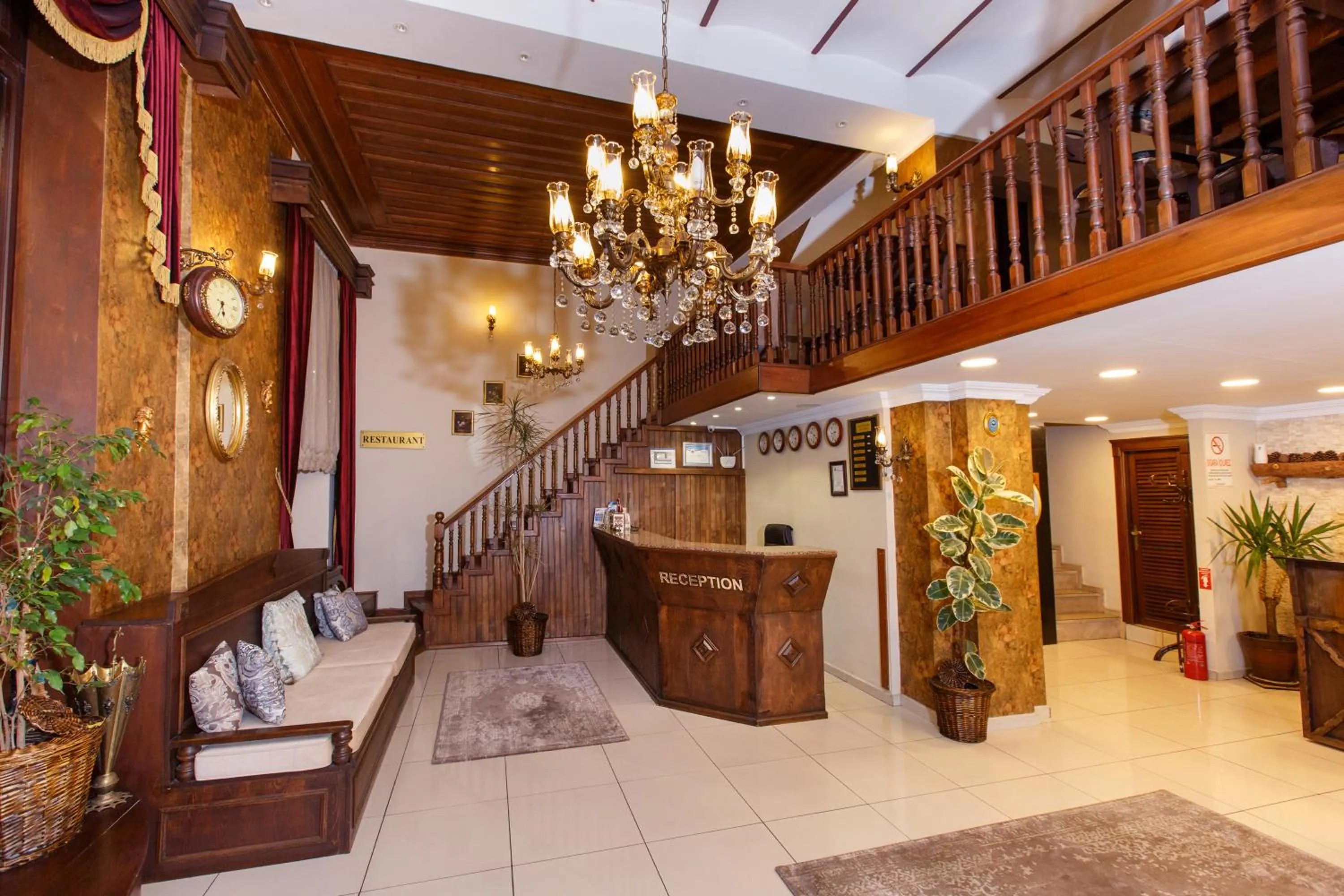 Lobby or reception in Tahir Aga Konagi Hotel