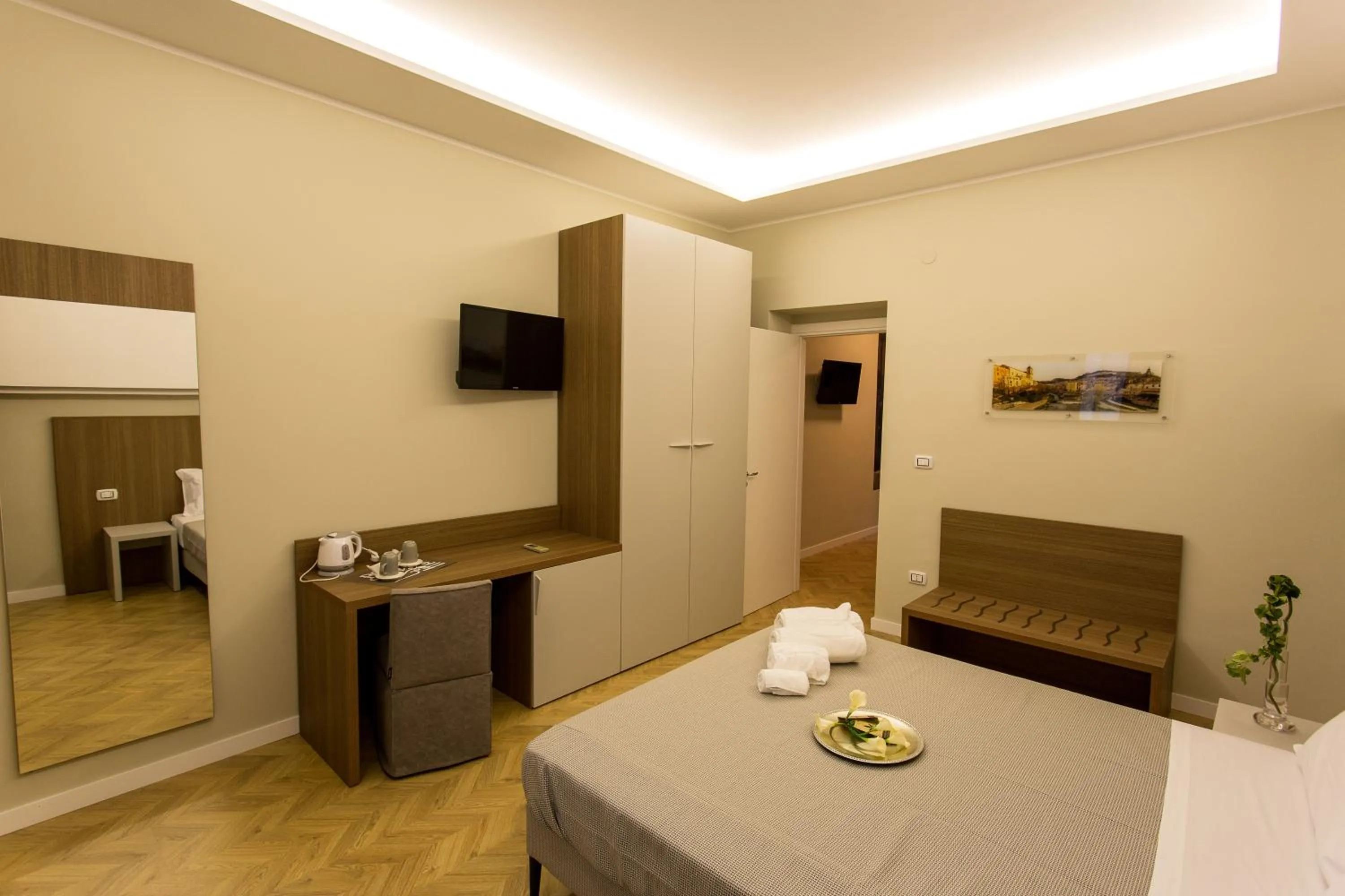 Bedroom in Le Affacciate Bruzie Home Guest House