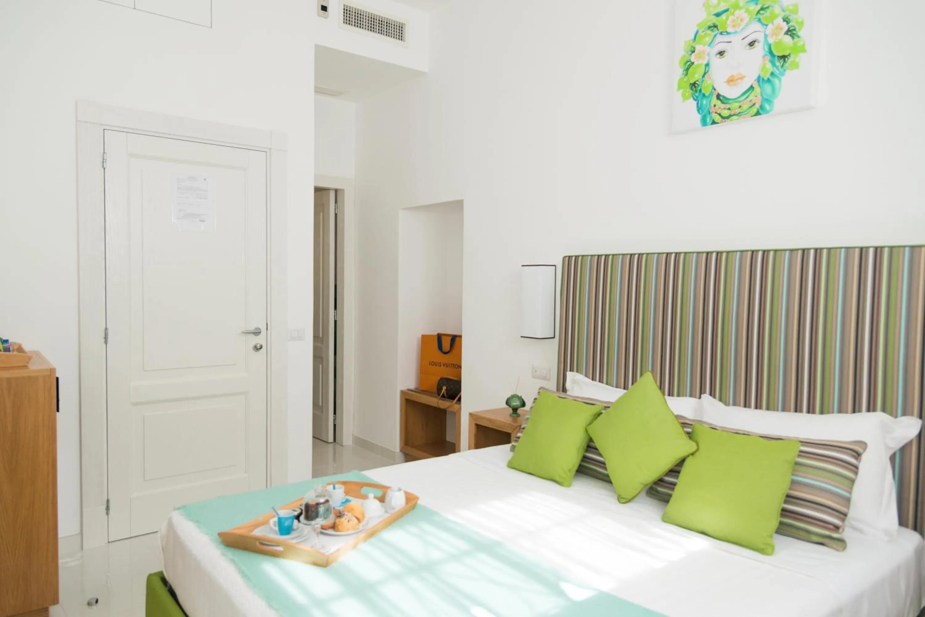 Bedroom, Bed in Sorrento Stylish Rooms