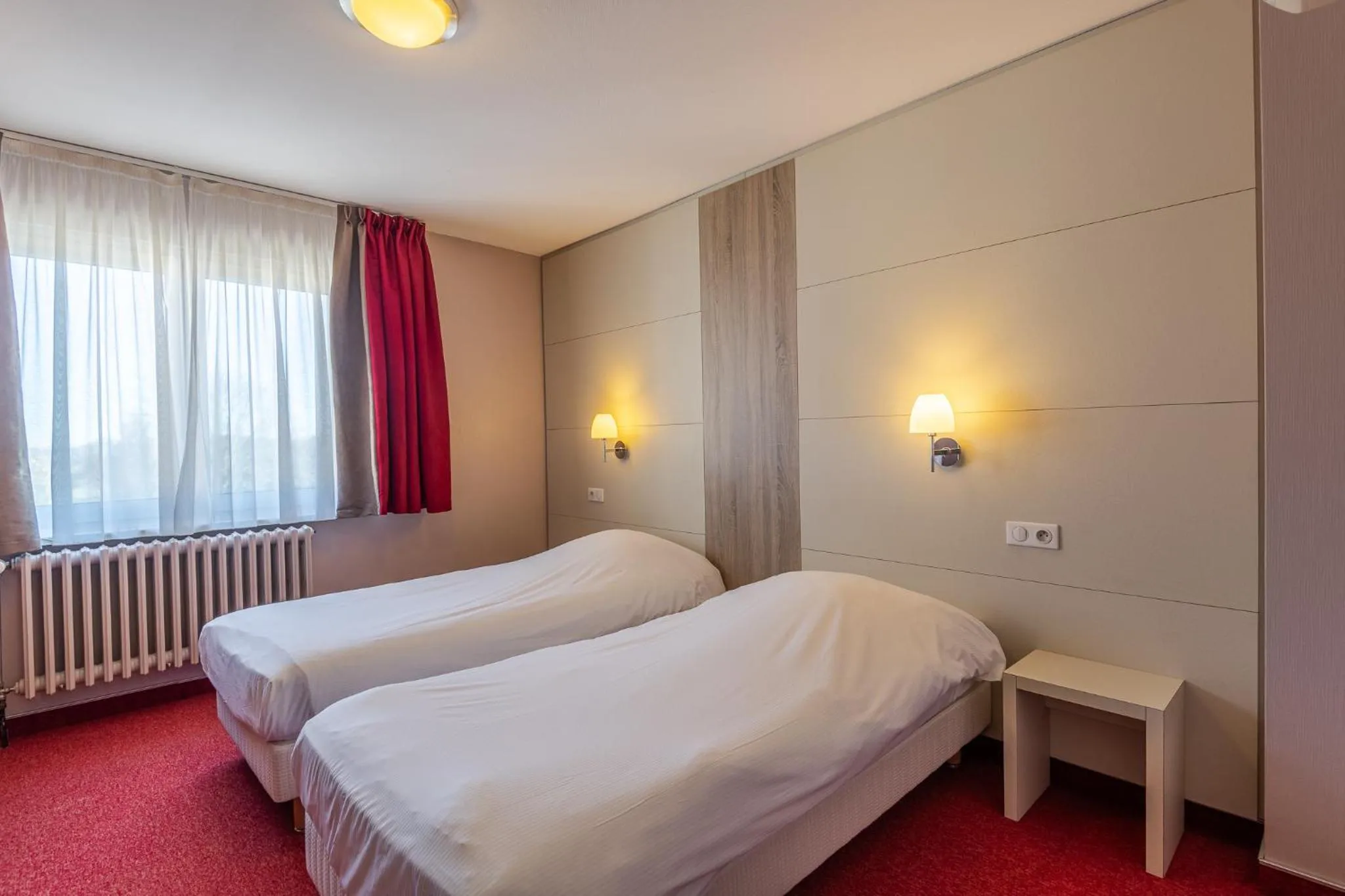 Bed in Hôtel Restaurant Oberlé