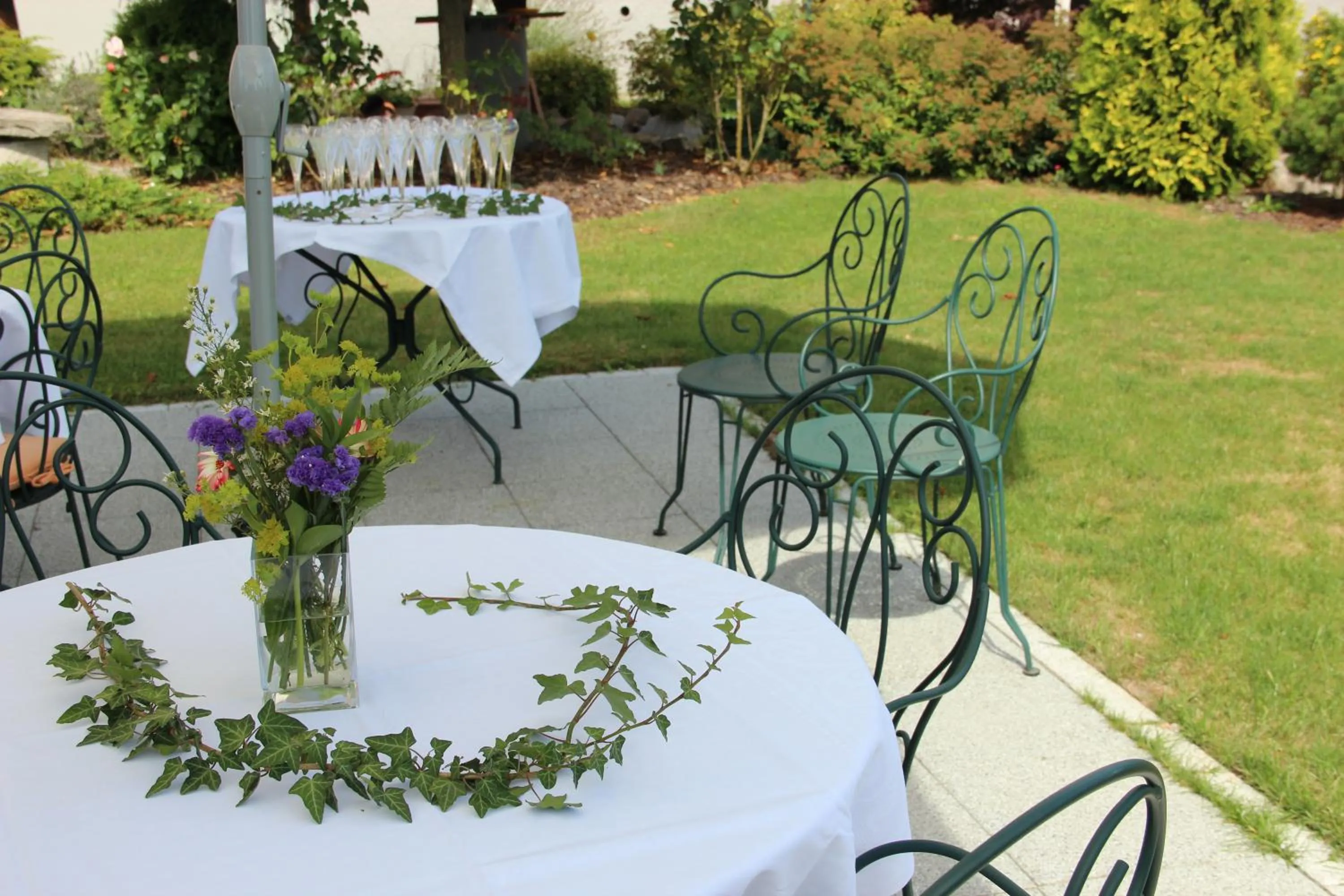 Balcony/Terrace in Hôtel Restaurant Oberlé