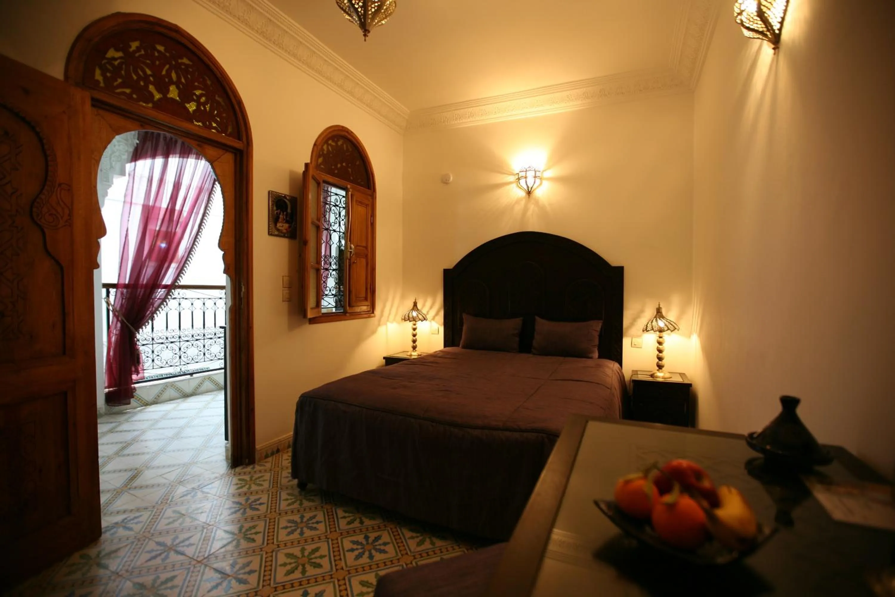 Photo of the whole room, Bed in Riad Mouna