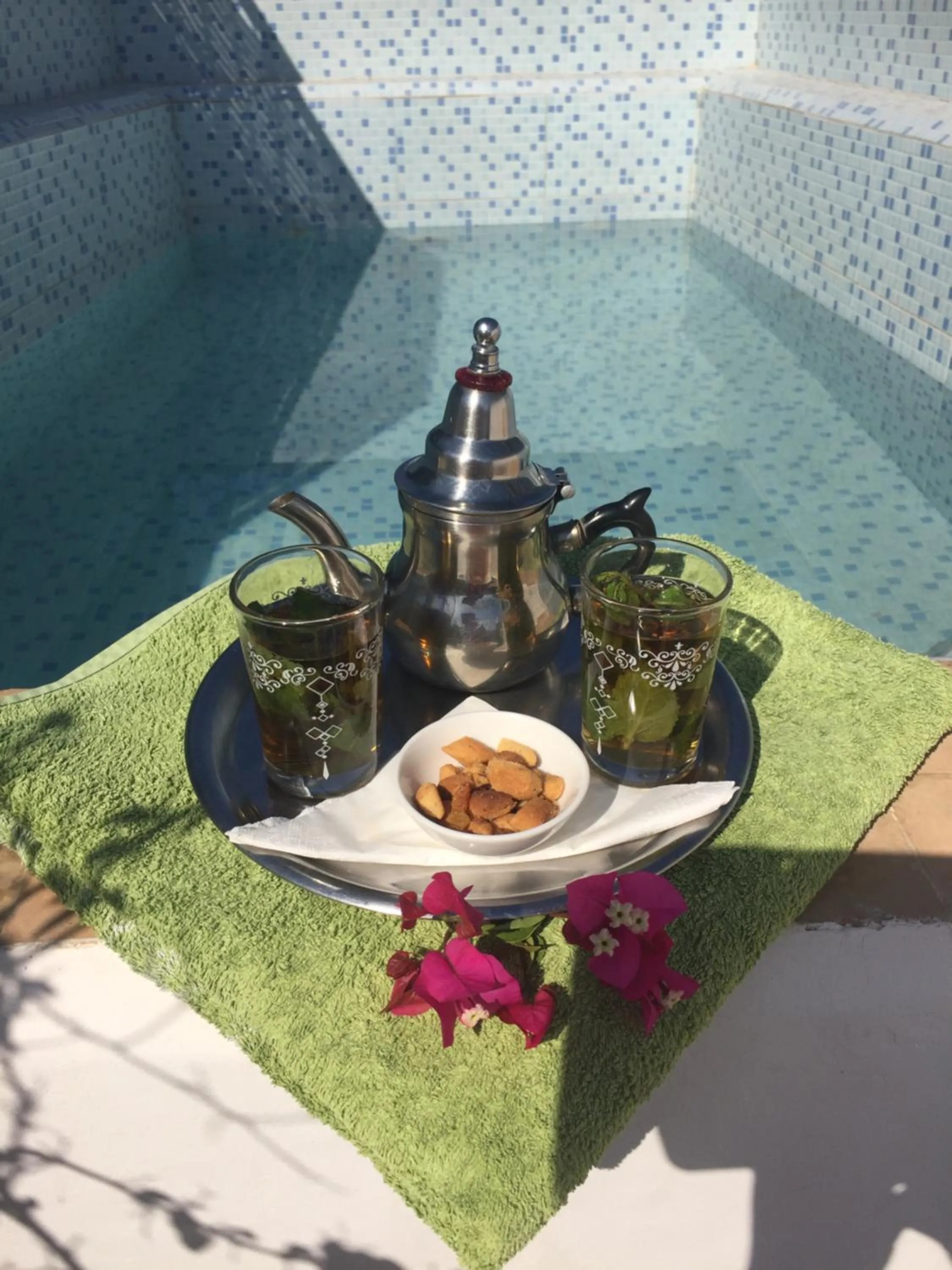 Swimming pool in Riad Mouna