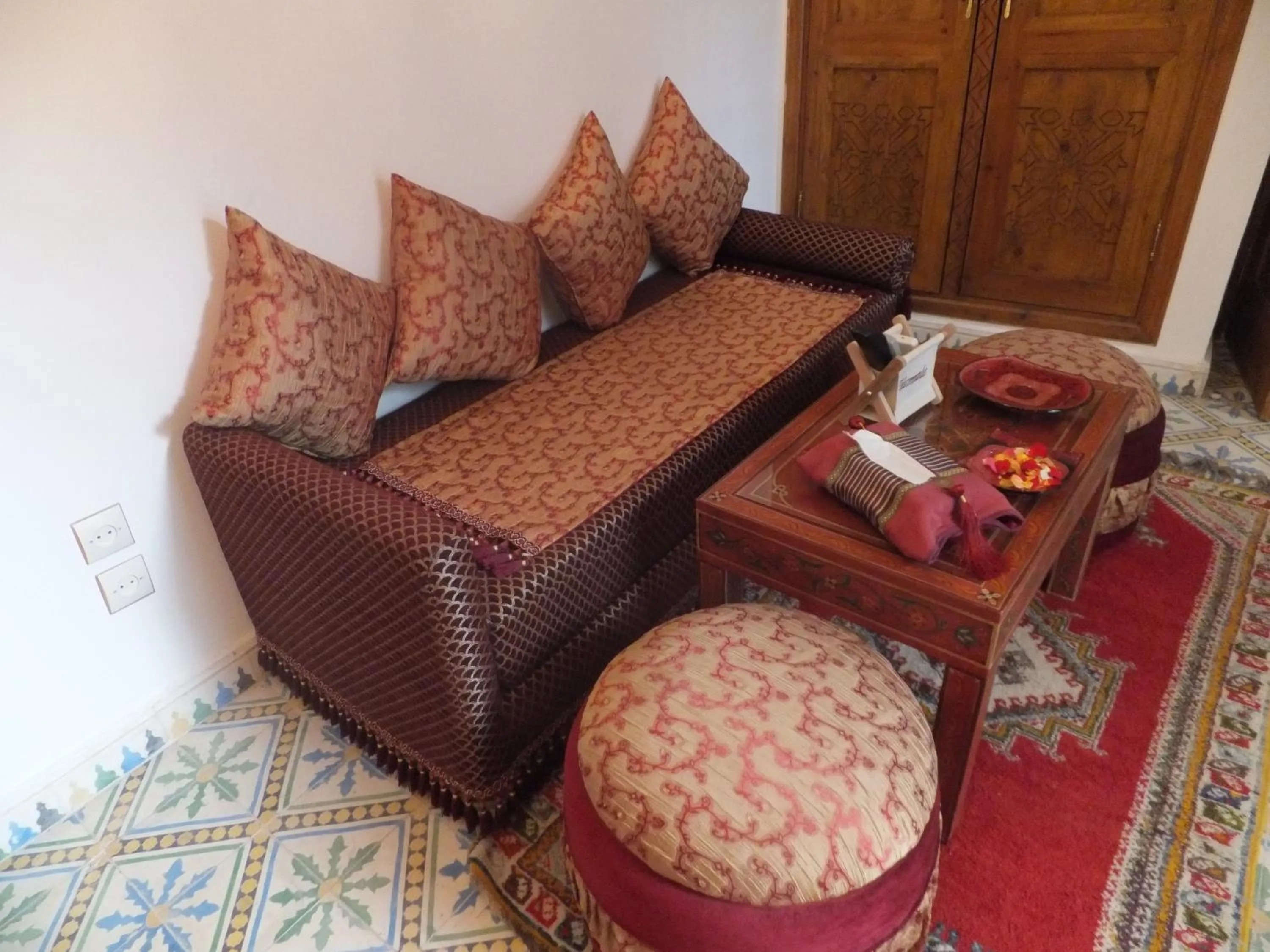 Photo of the whole room in Riad Mouna