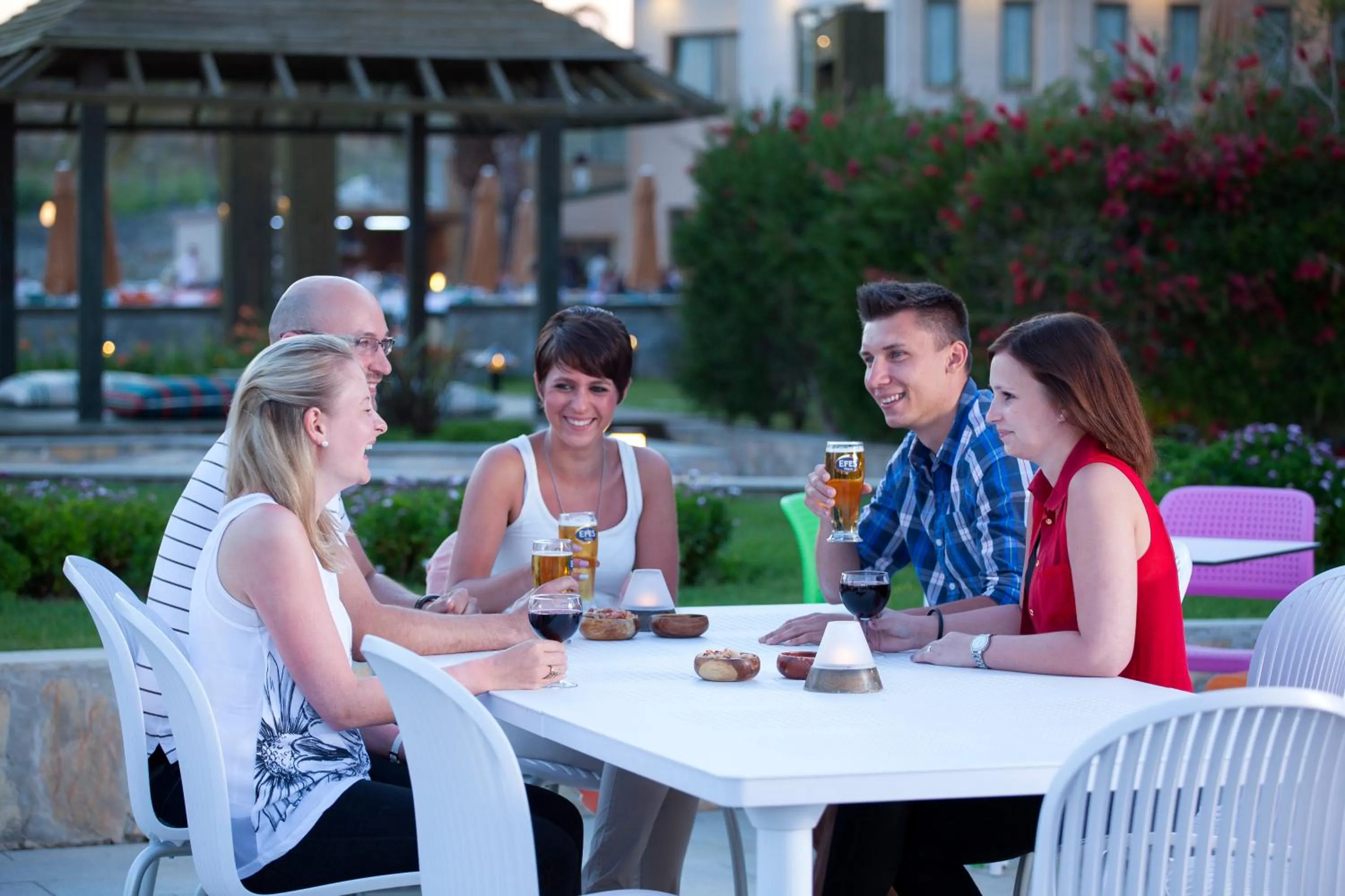 People in Novum Garden Side Hotel