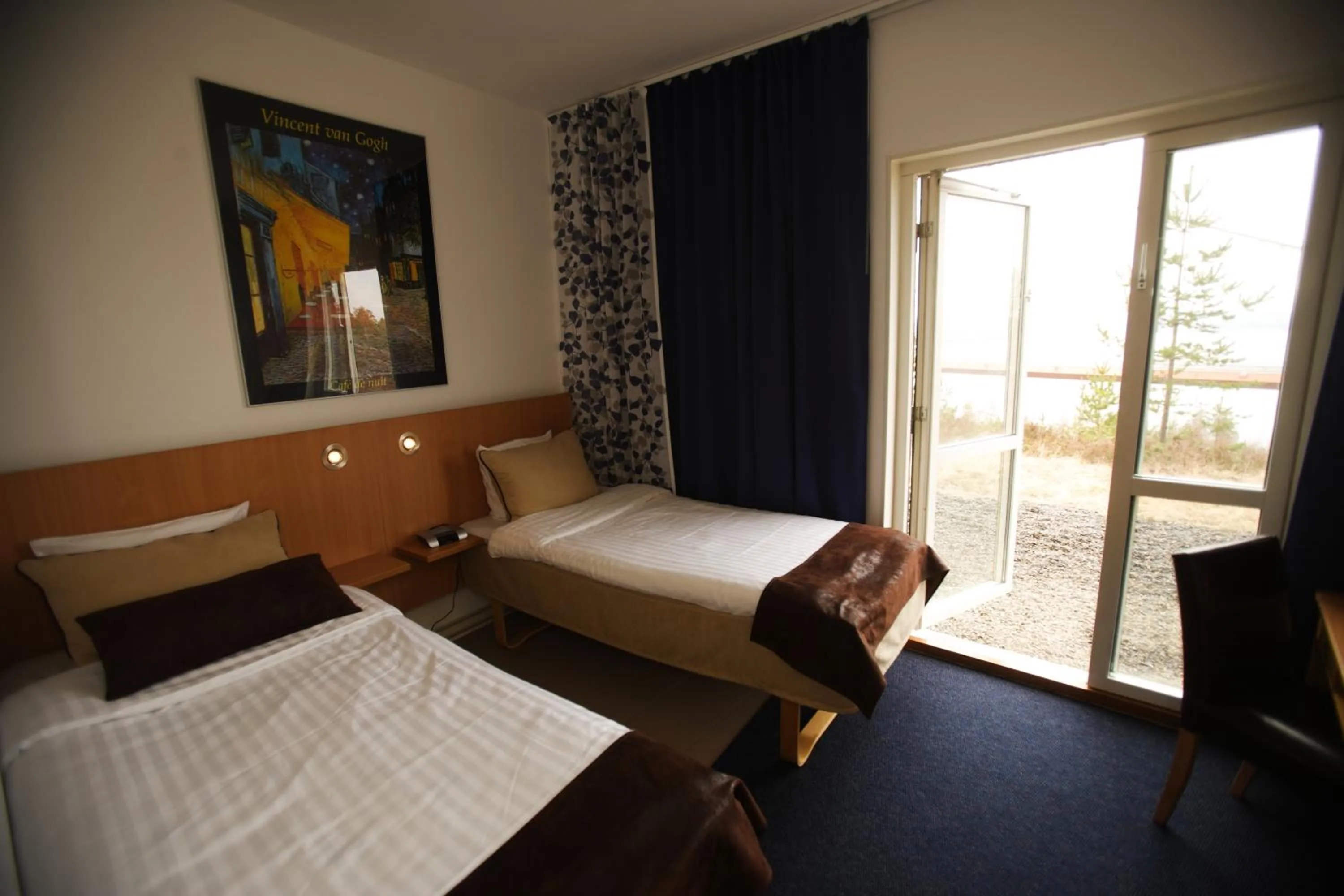 Bed in Hotell Höga Kusten