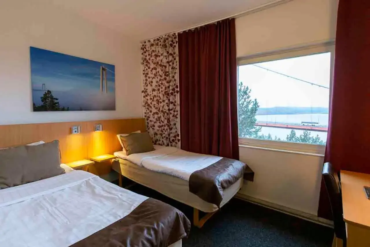 Double Room - Disability Access in Hotell Höga Kusten Double Room - Disability Access in Hotell Höga Kusten