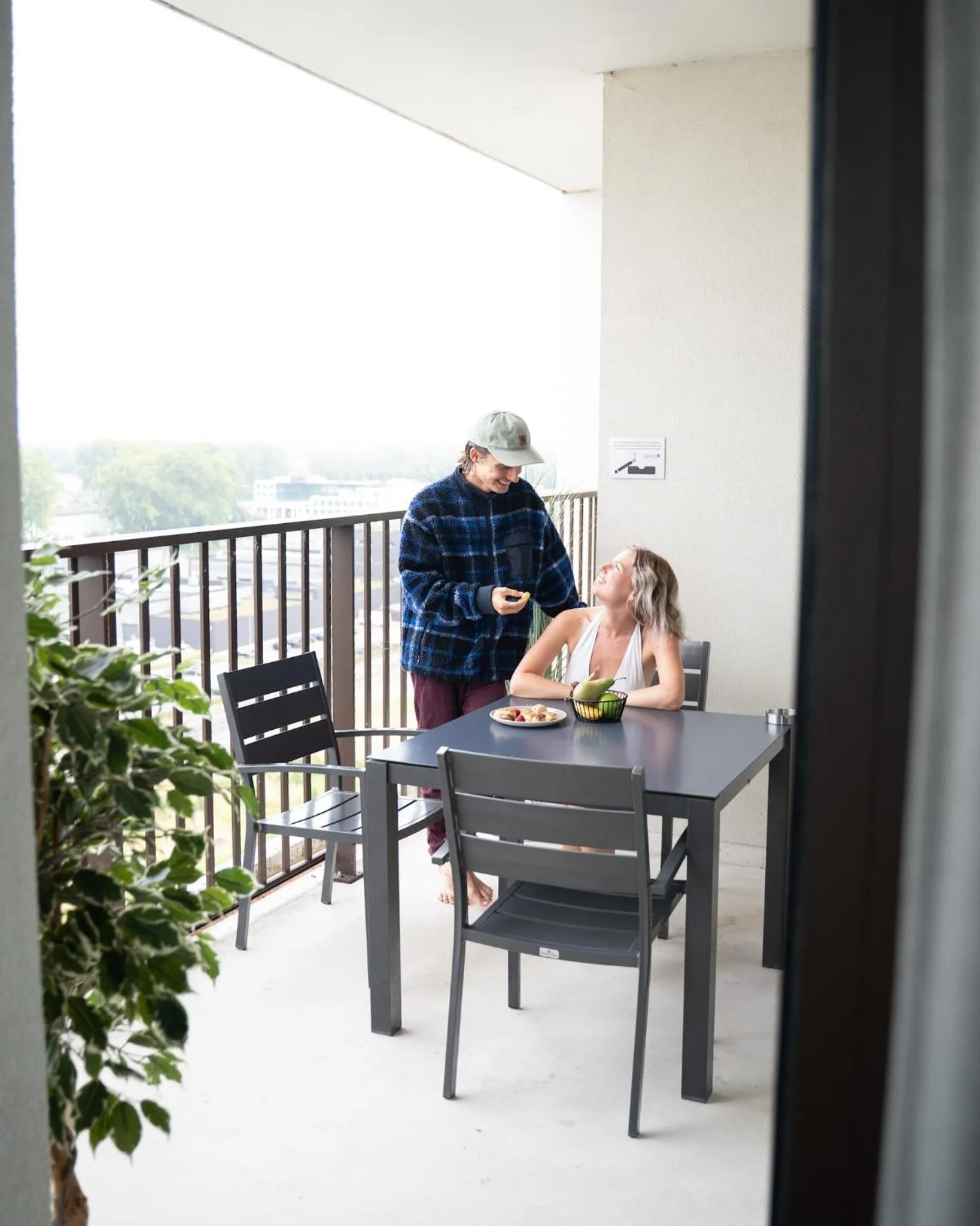 Balcony/Terrace in Radisson Blu Hotel, Bruges