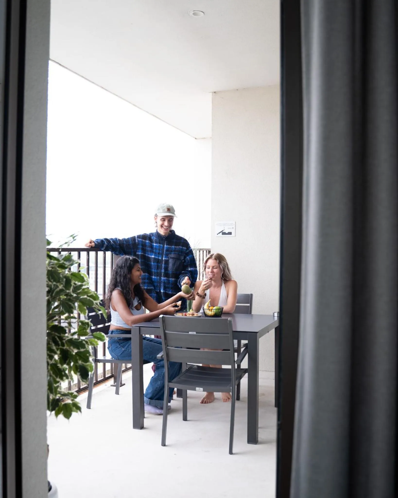 Balcony/Terrace in Radisson Blu Hotel, Bruges