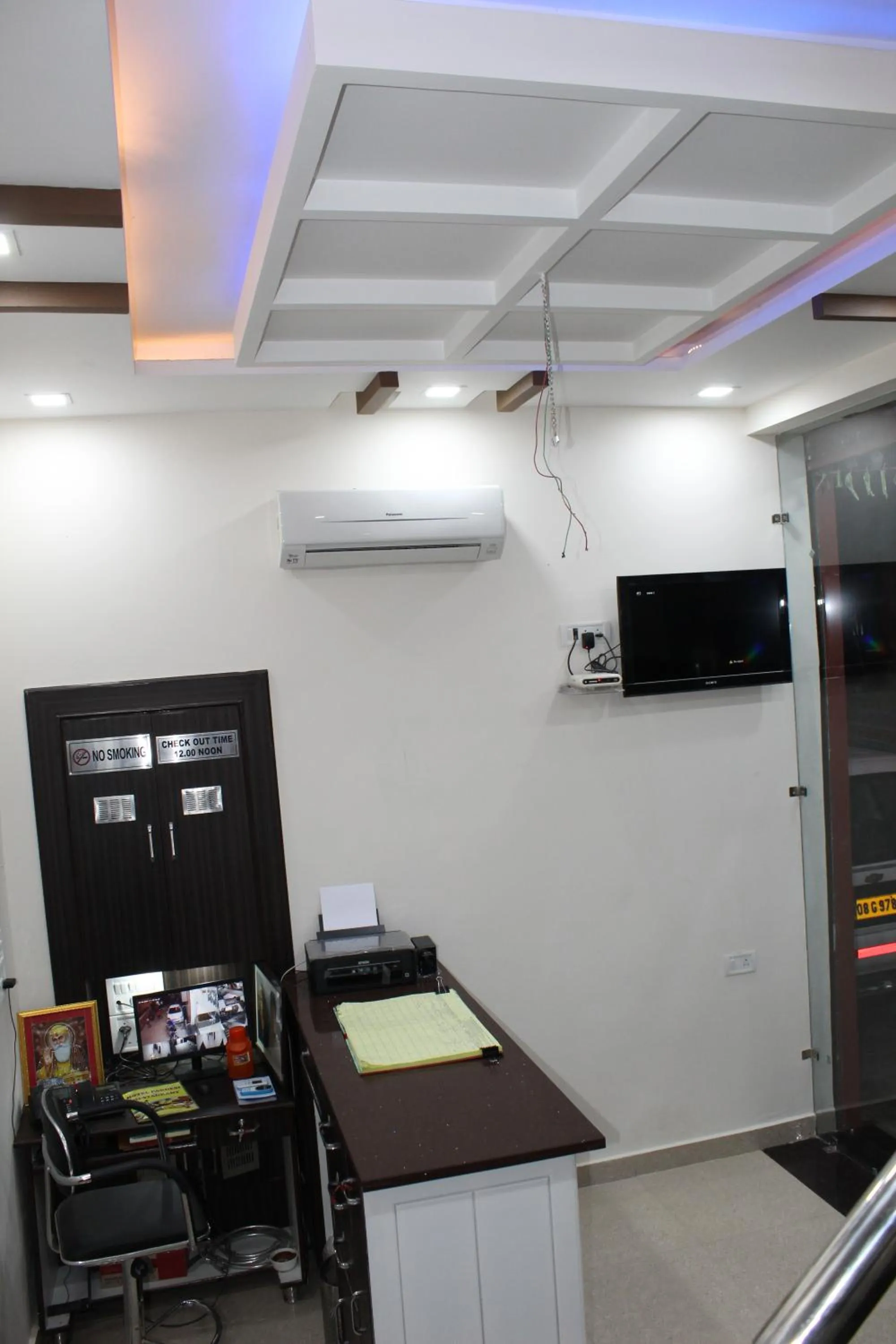 Lobby or reception in Hotel Gopal