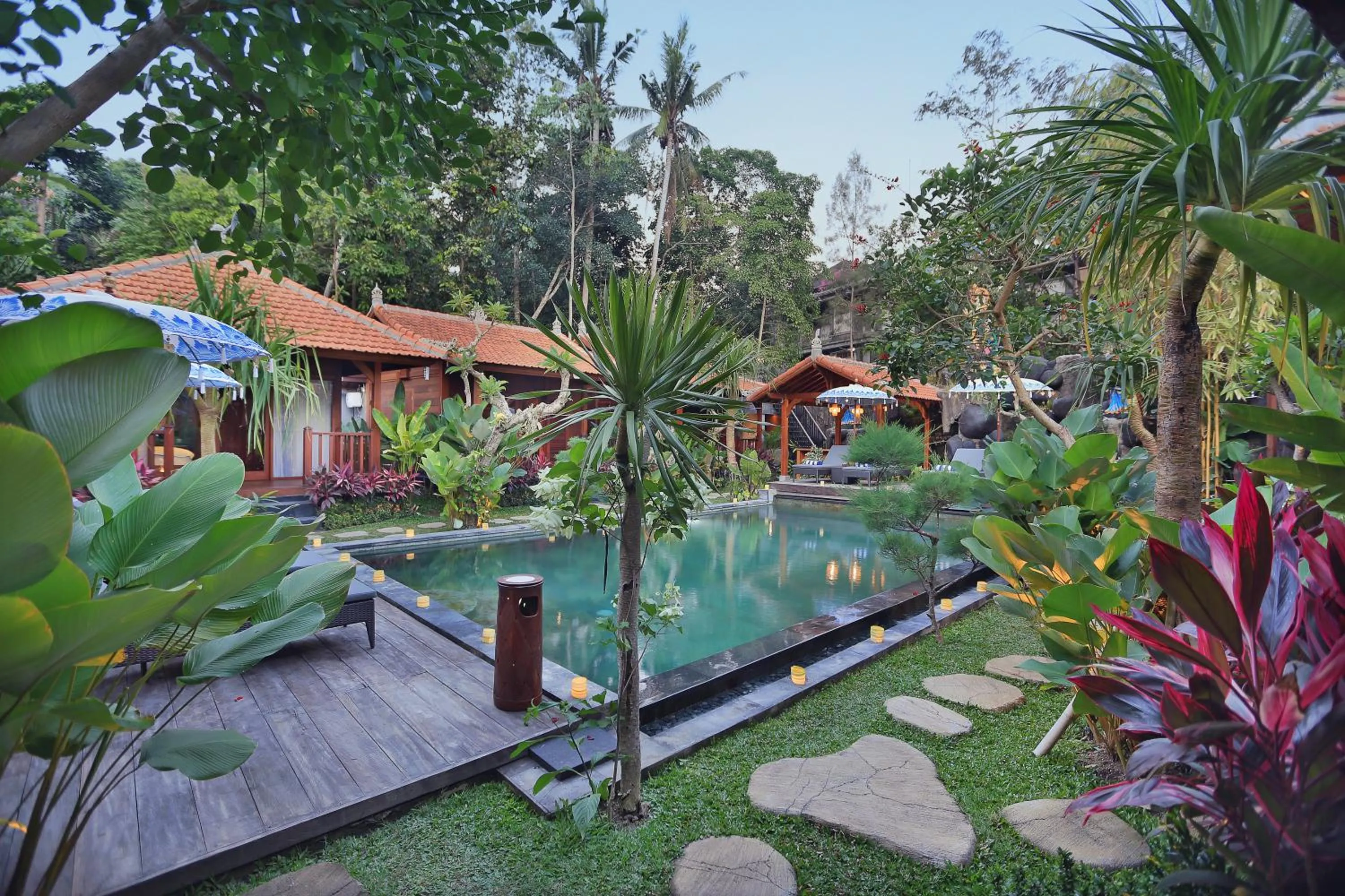 Swimming pool in Batu Agung Villa Ubud