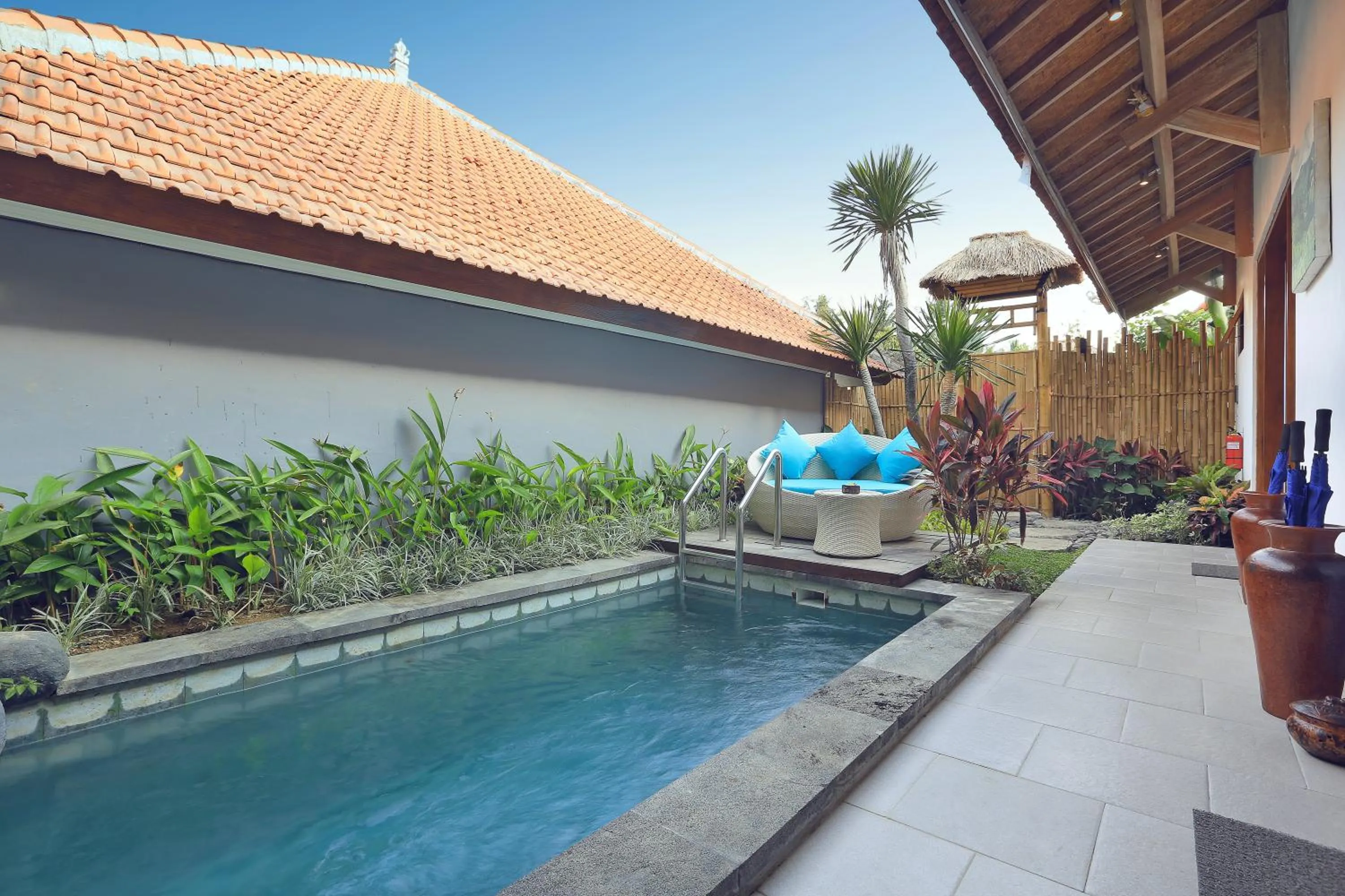 Swimming pool in Batu Agung Villa Ubud