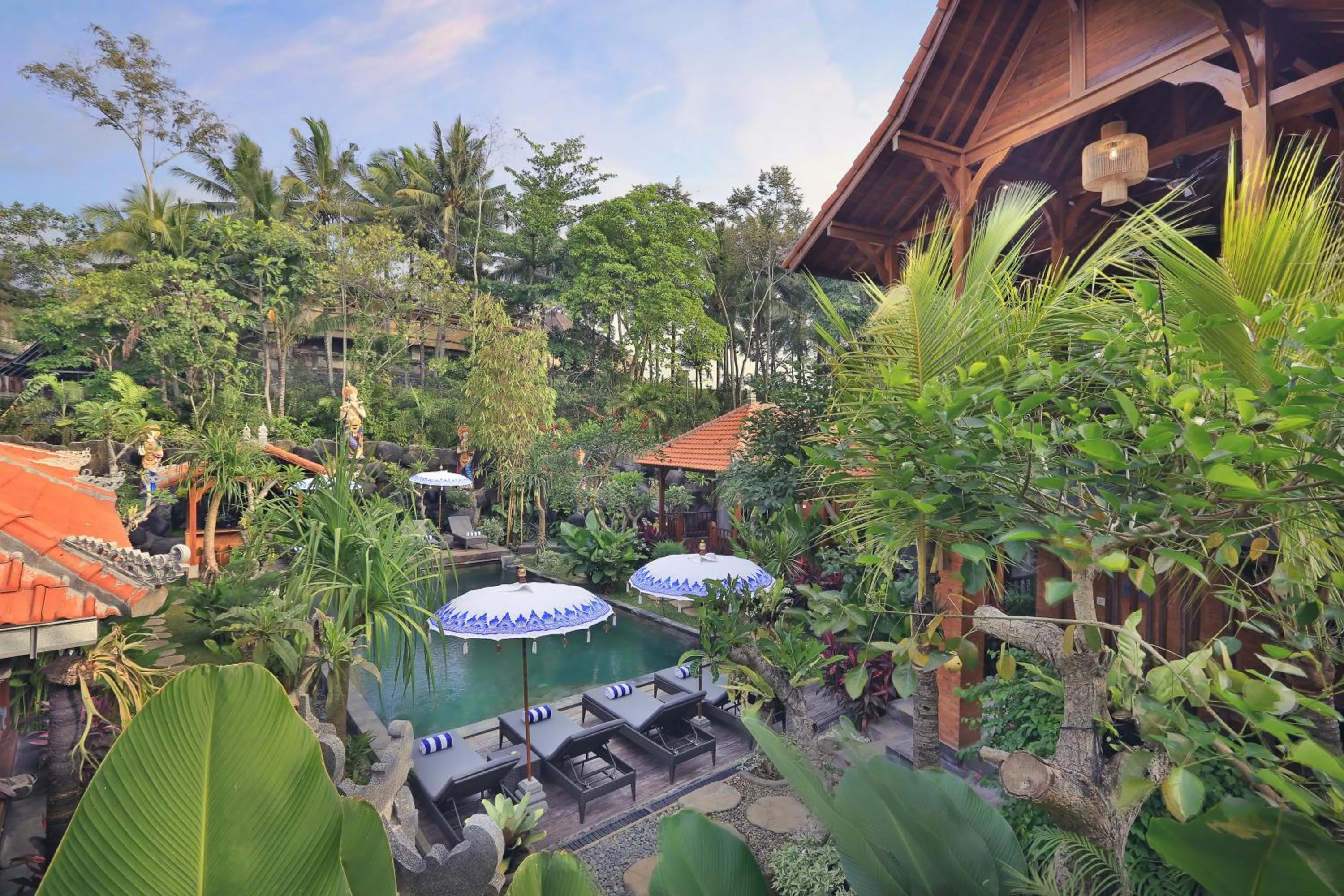 Swimming pool in Batu Agung Villa Ubud