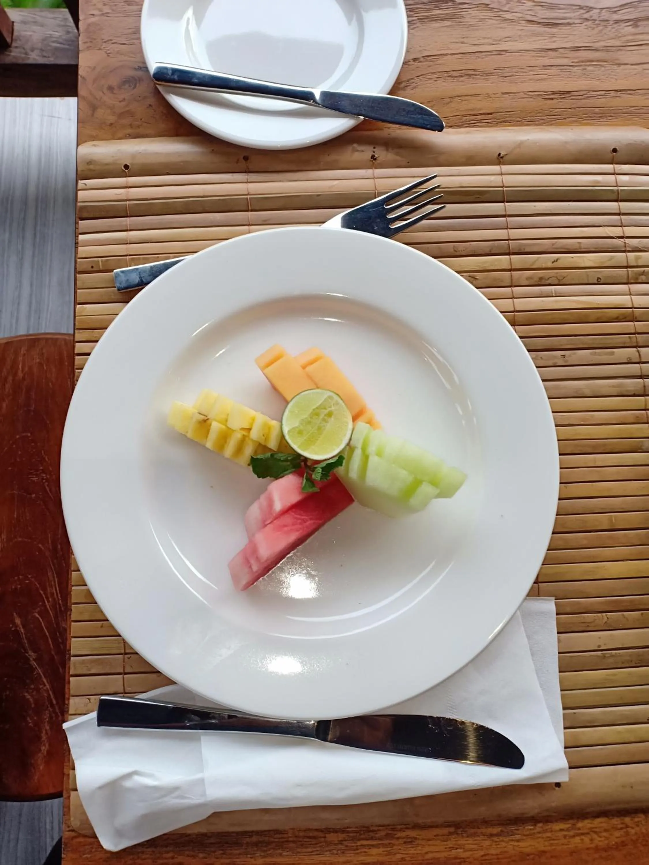 American breakfast in Batu Agung Villa Ubud