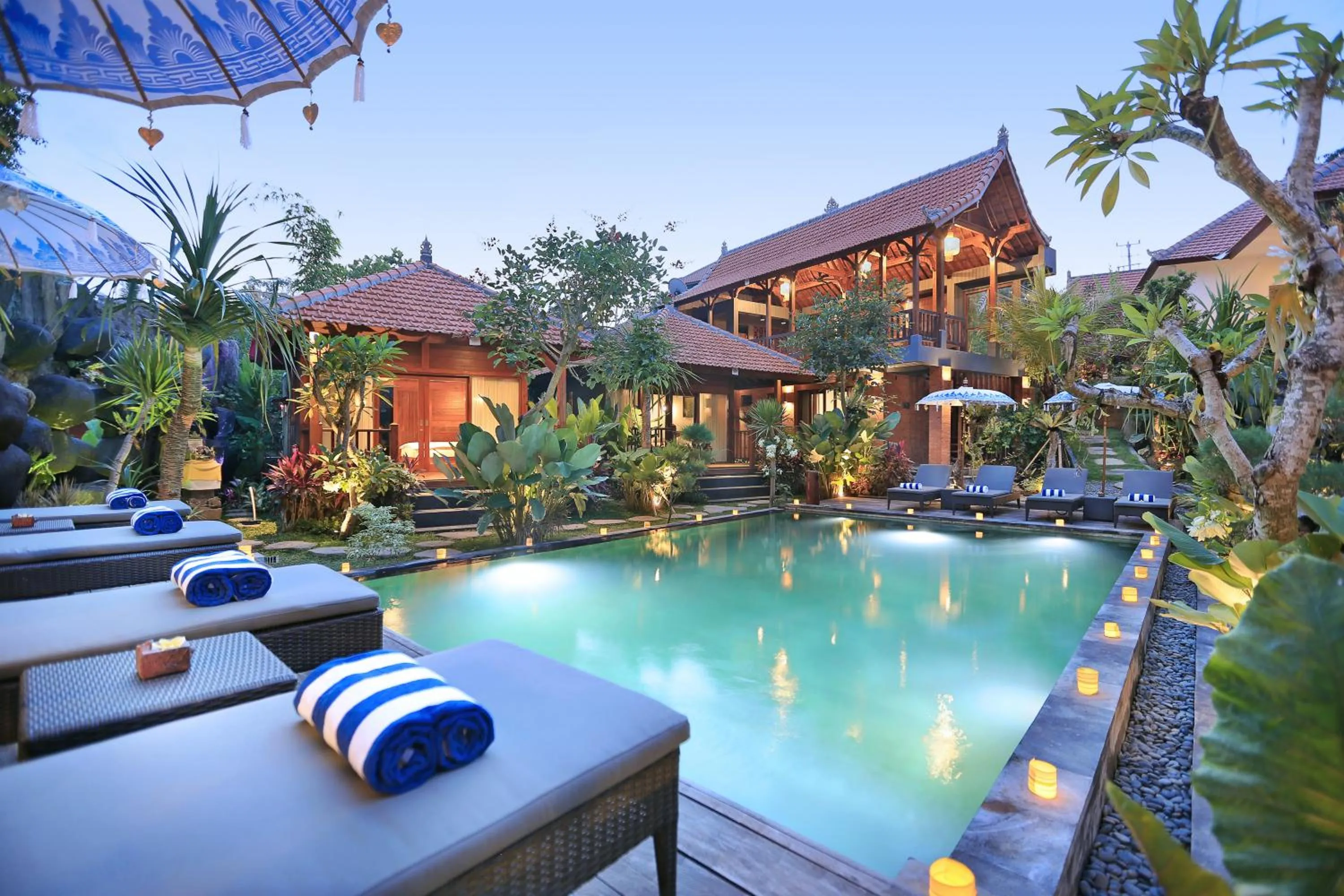 Swimming pool in Batu Agung Villa Ubud