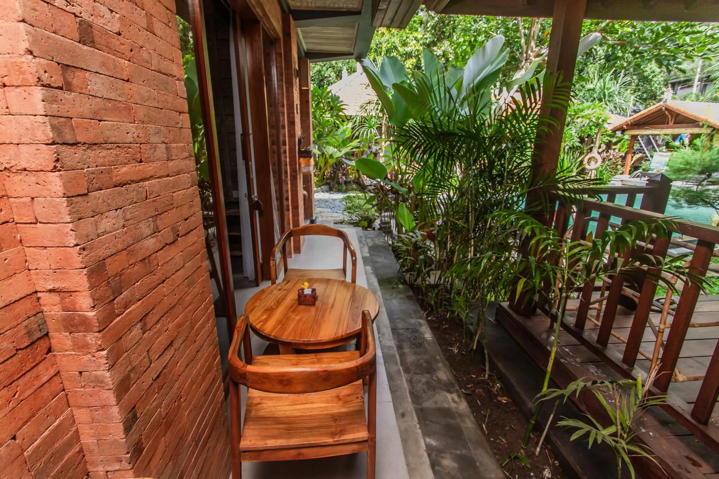 Balcony/Terrace in Batu Agung Villa Ubud