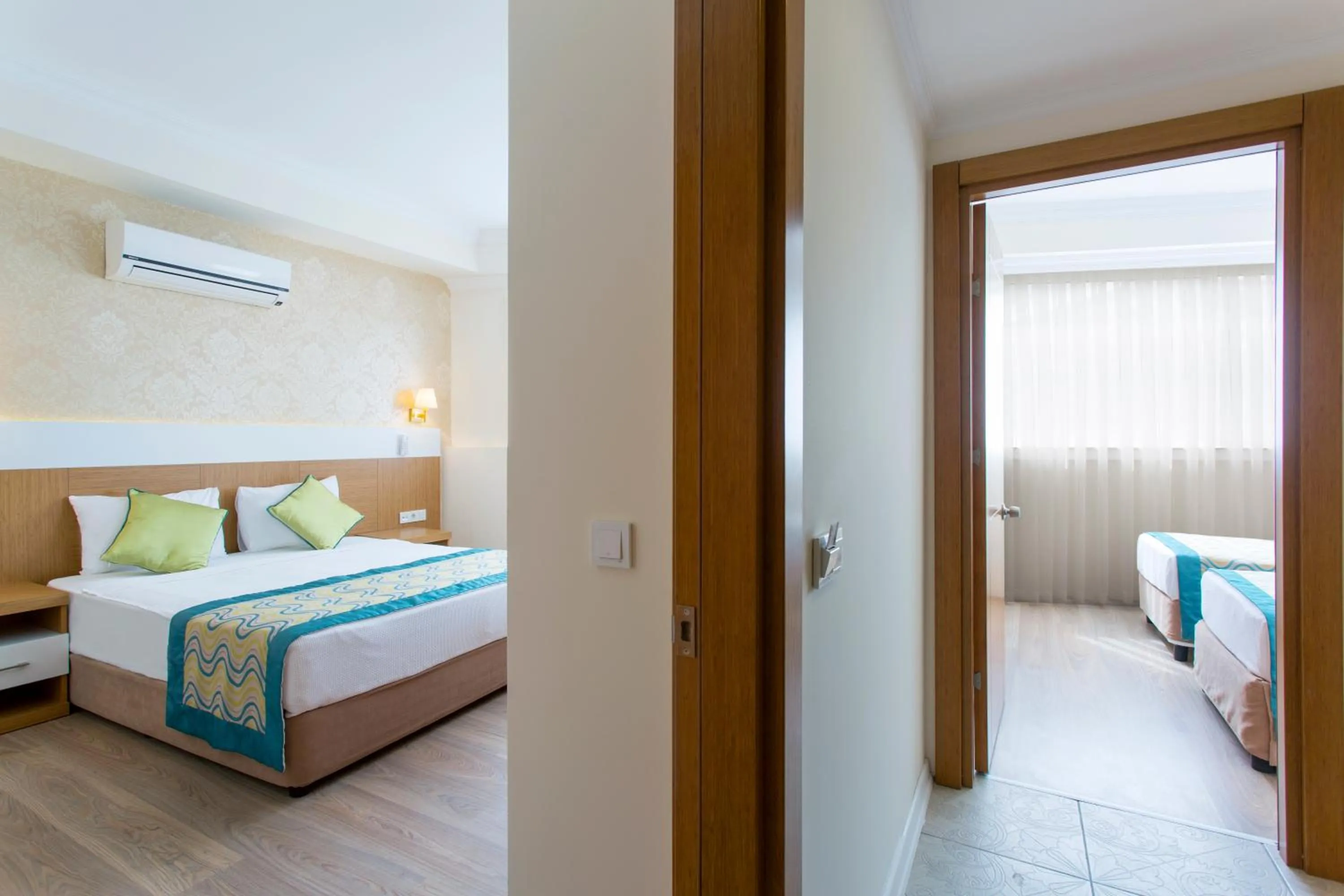 Bed in Kemer Dream Hotel