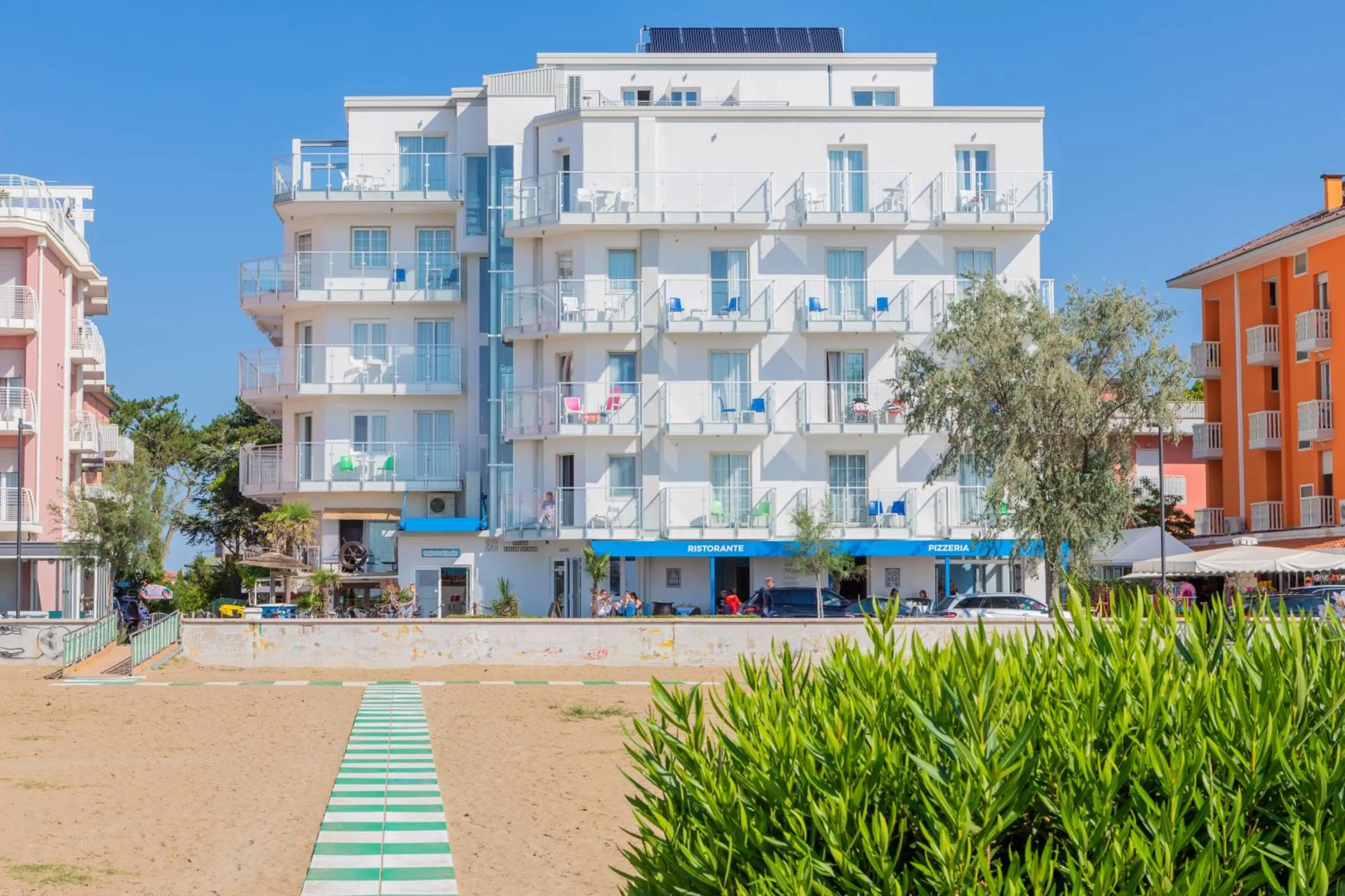 Facade/entrance in Hotel Garni' Serena
