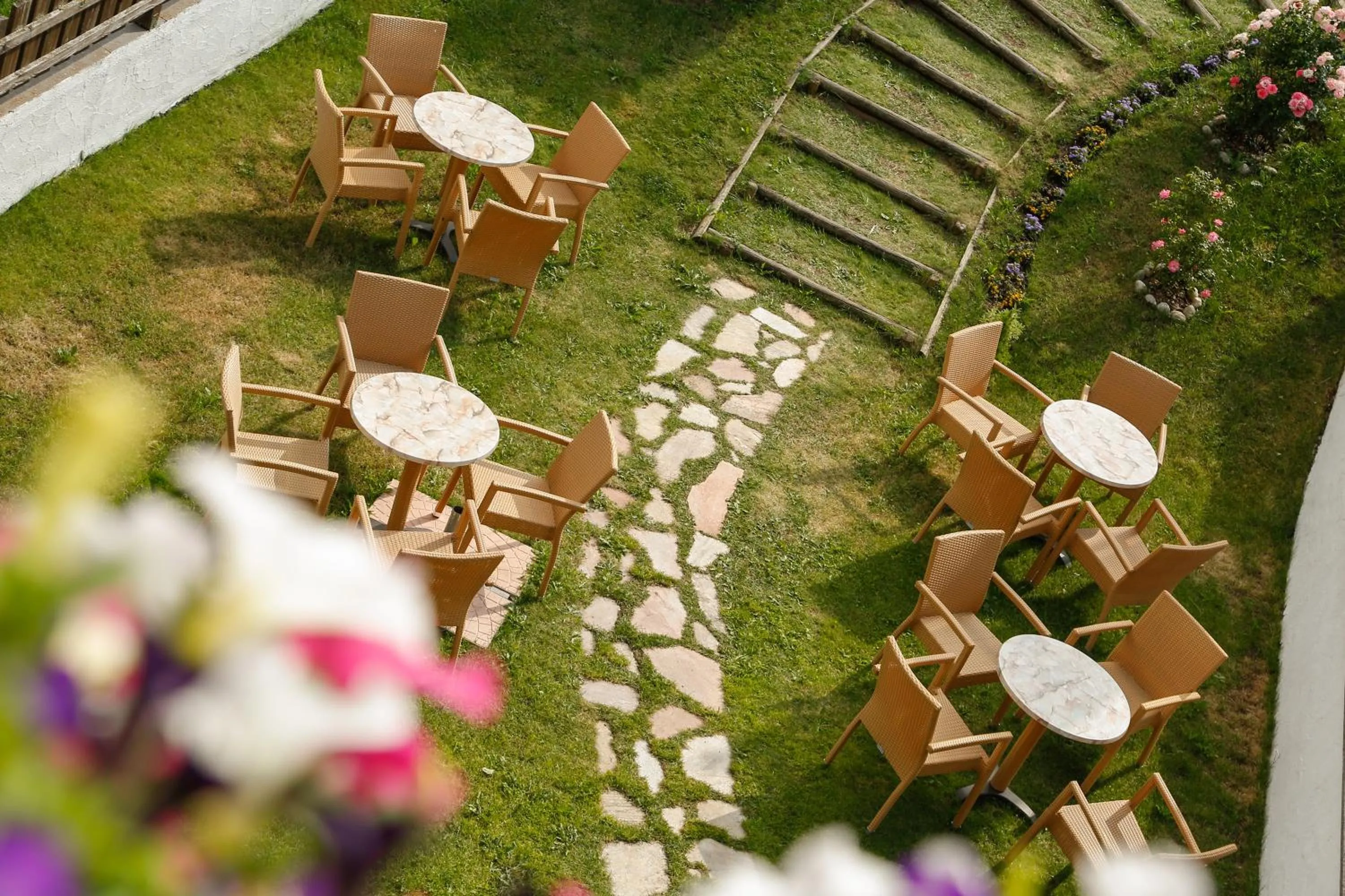 Garden in Hotel Malder