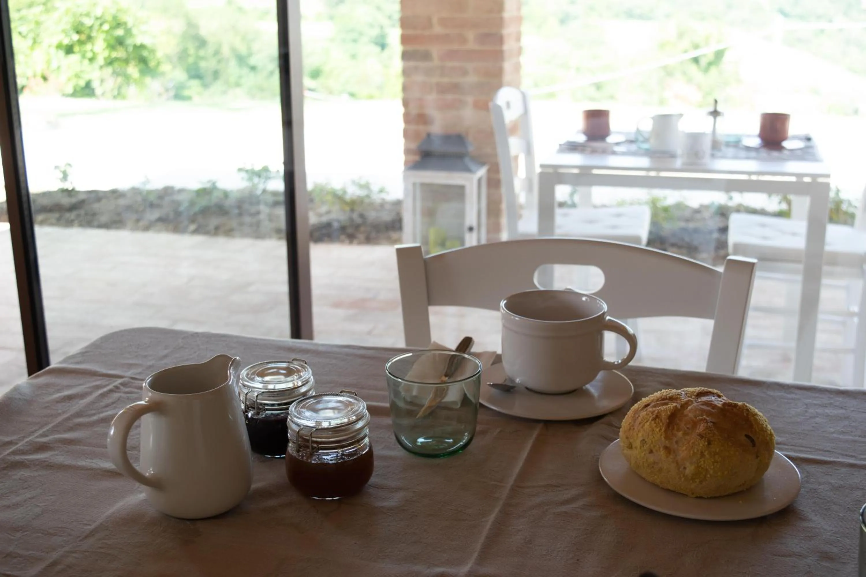 Italian breakfast in B&B Le Quattro Civette
