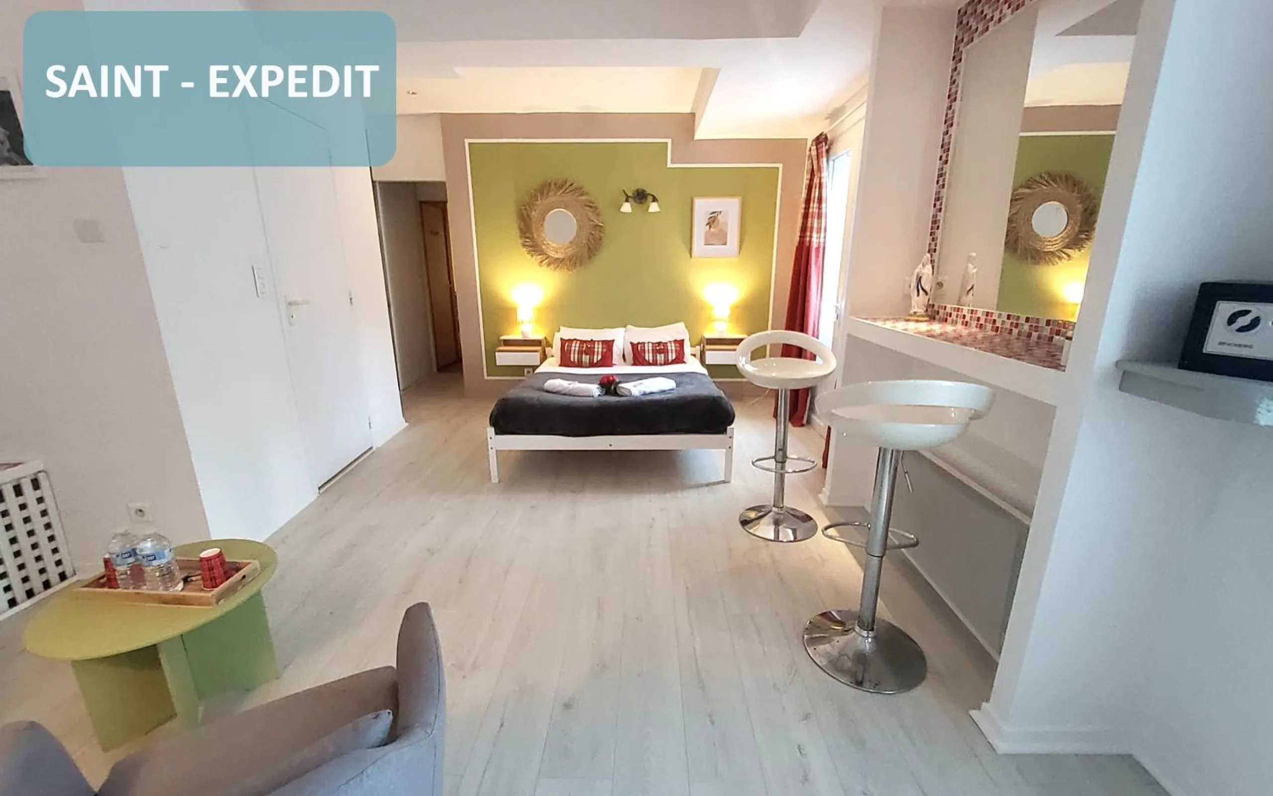 Bed in la Résidence Berceau de Bernadette - Bernadette's cradle - Near Bernadette'House