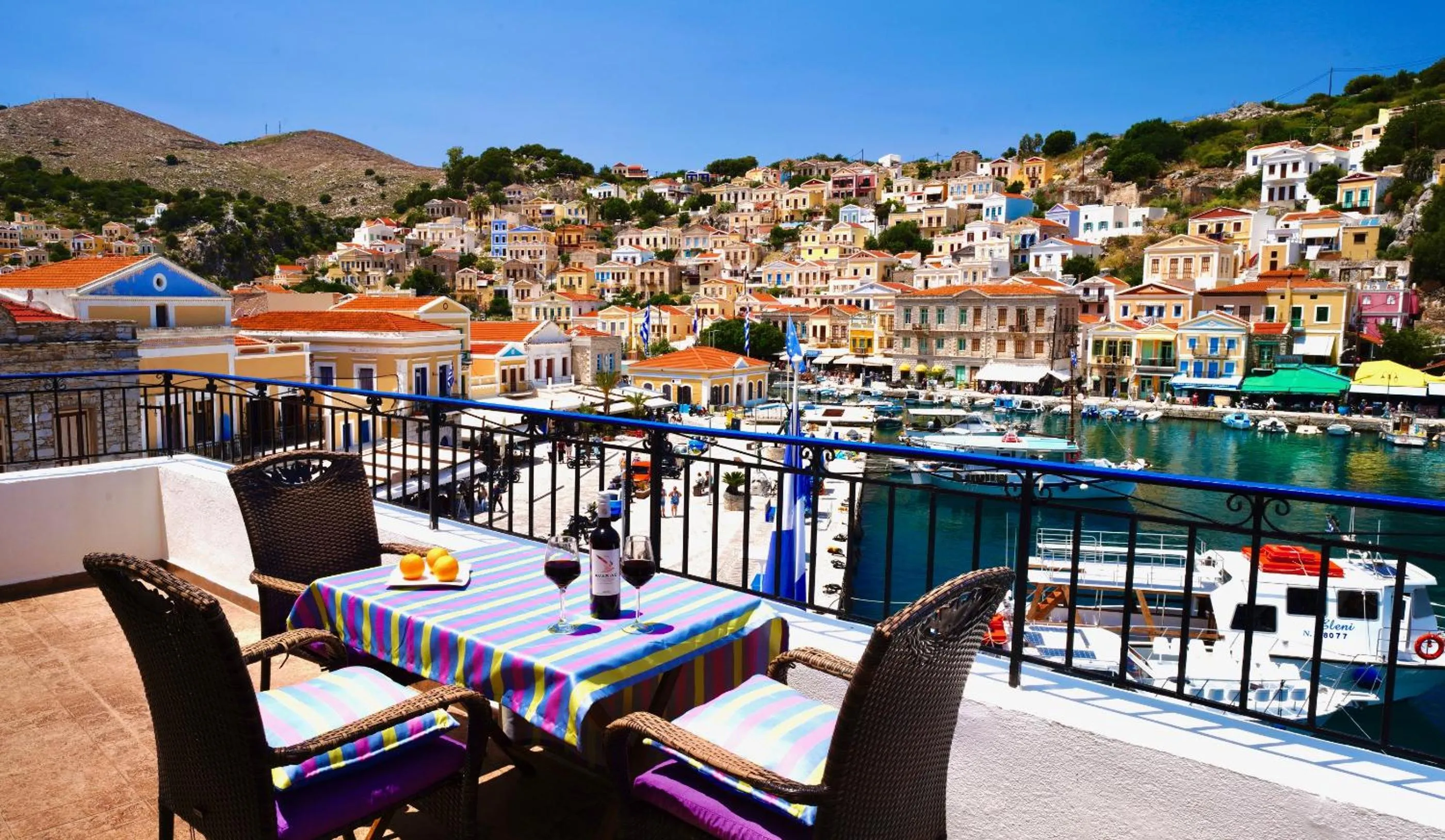 Balcony/Terrace in Captain's Suites