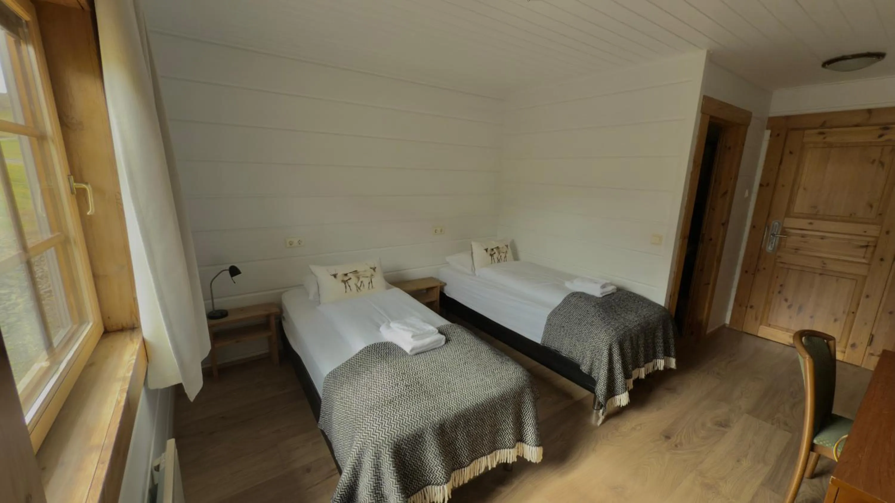 Bedroom, Bed in Hotel Framtid