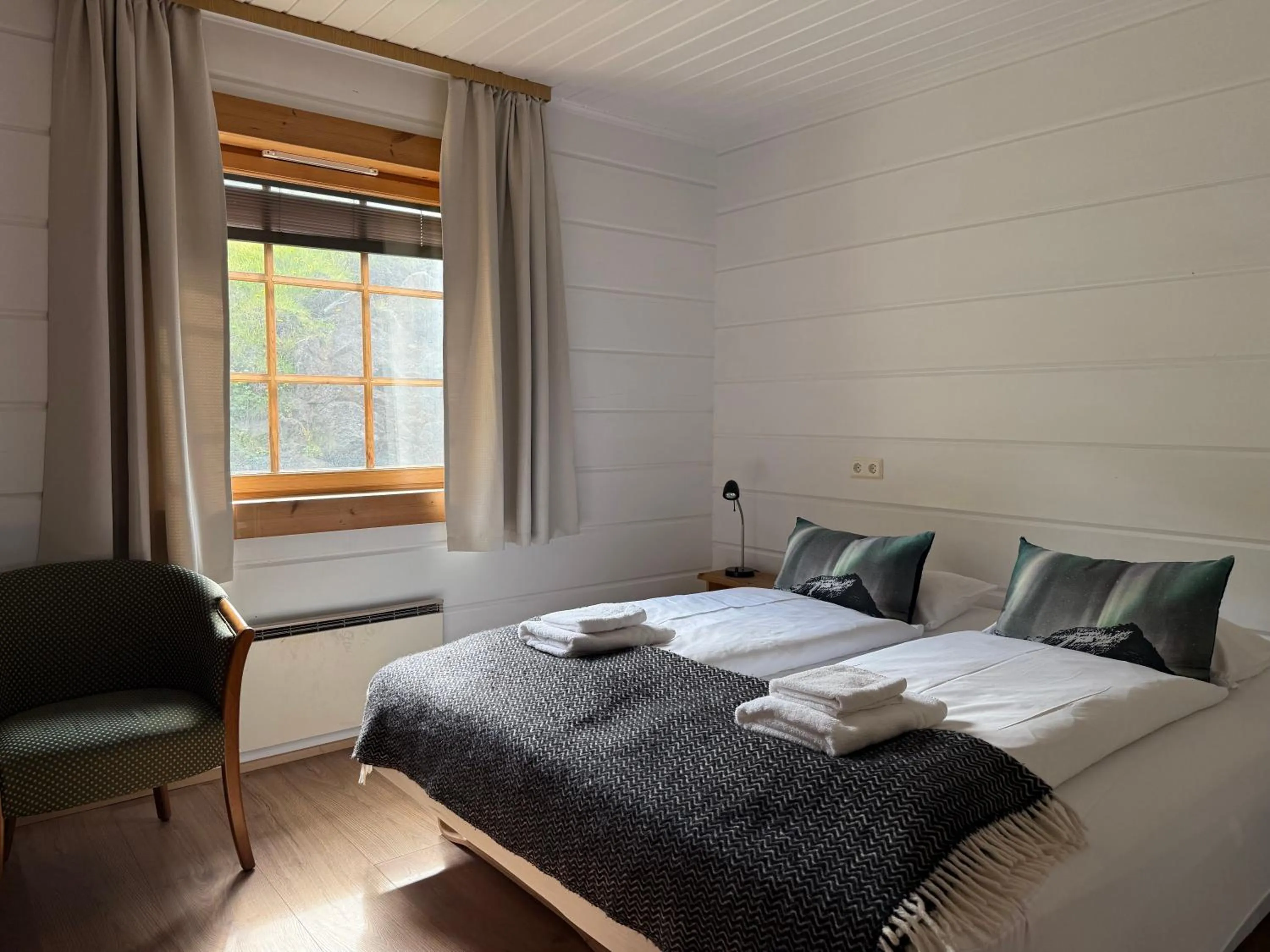 Bedroom, Bed in Hotel Framtid