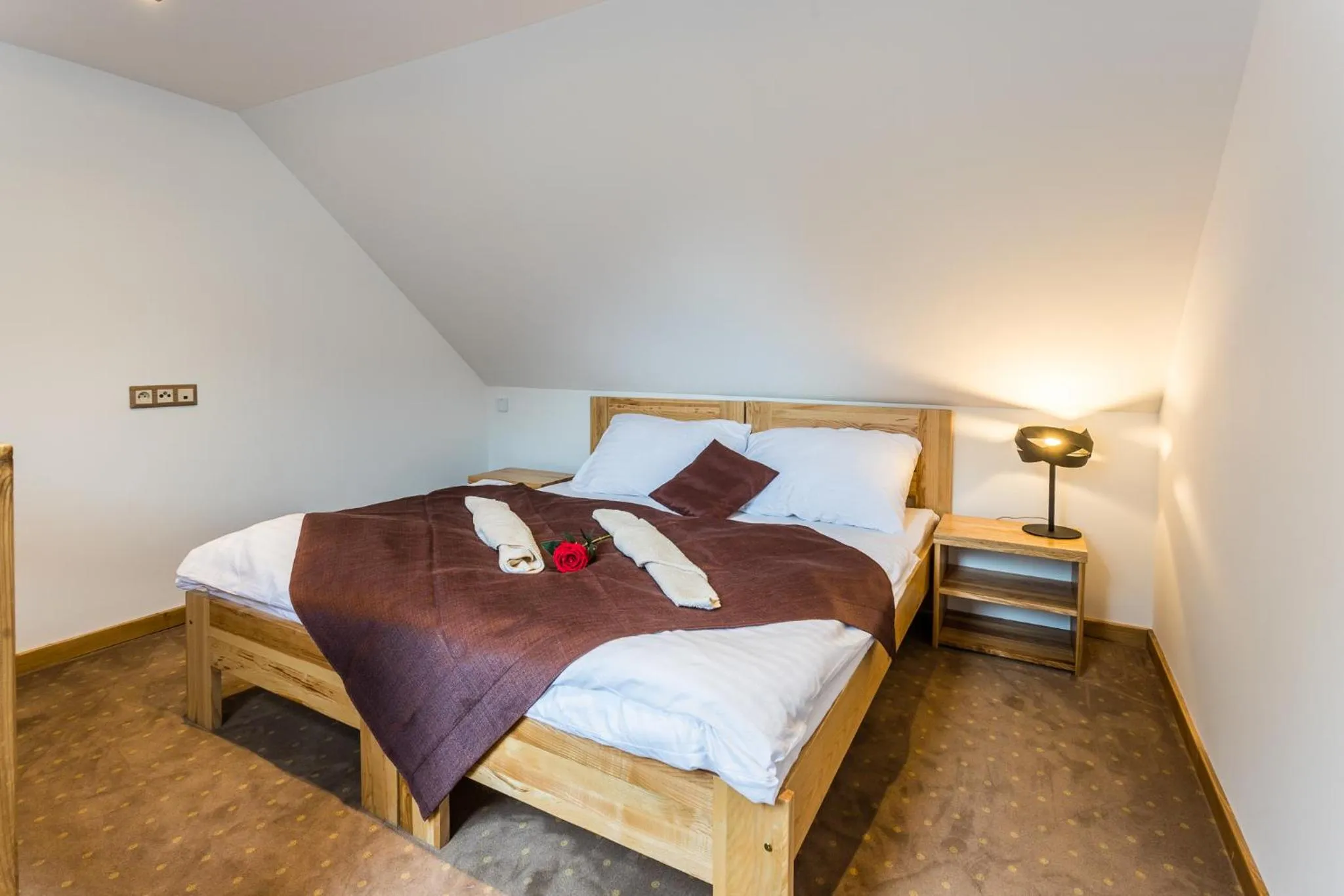 Photo of the whole room, Bed in Hotel Palatín