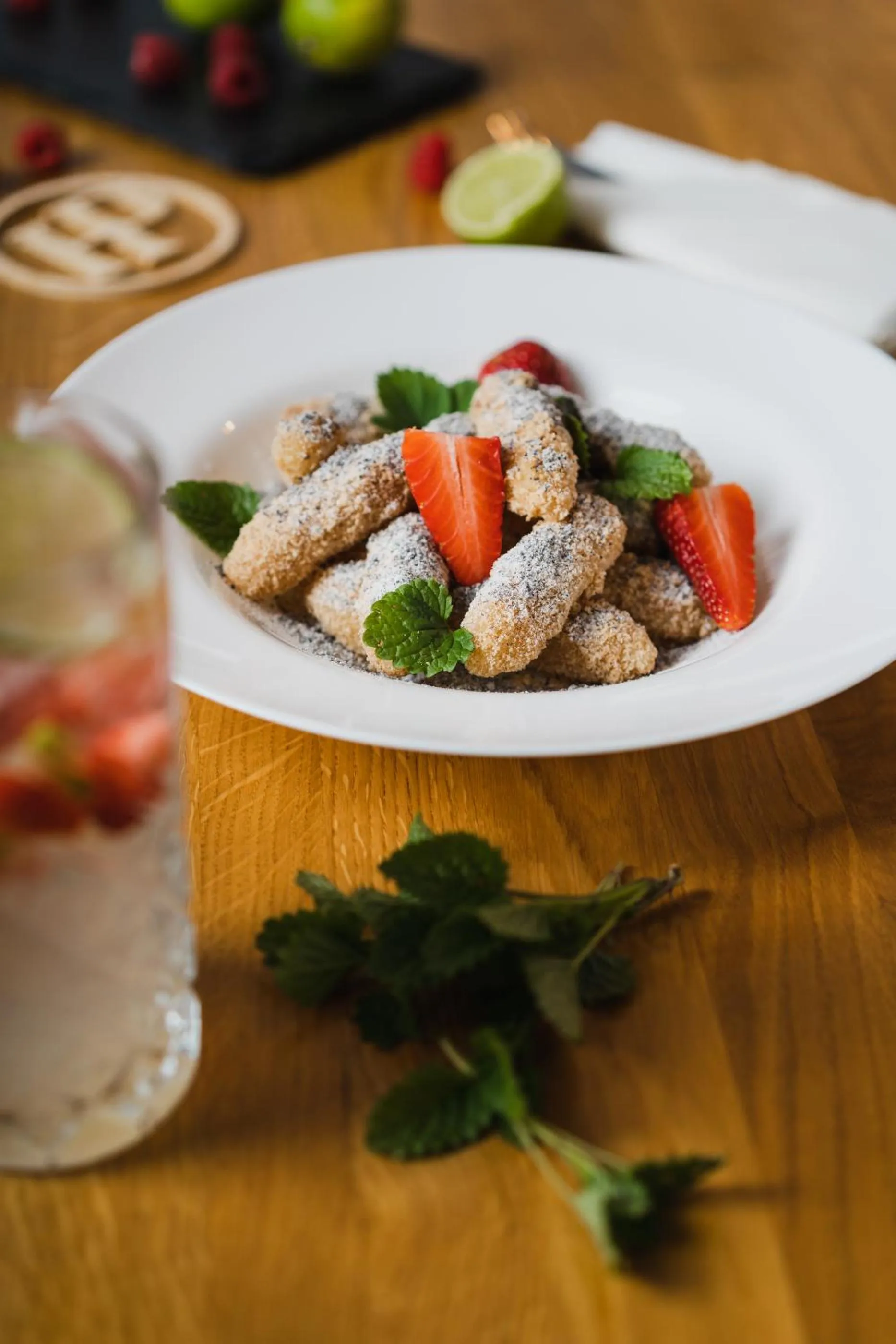 Food and drinks in Hotel Palatín