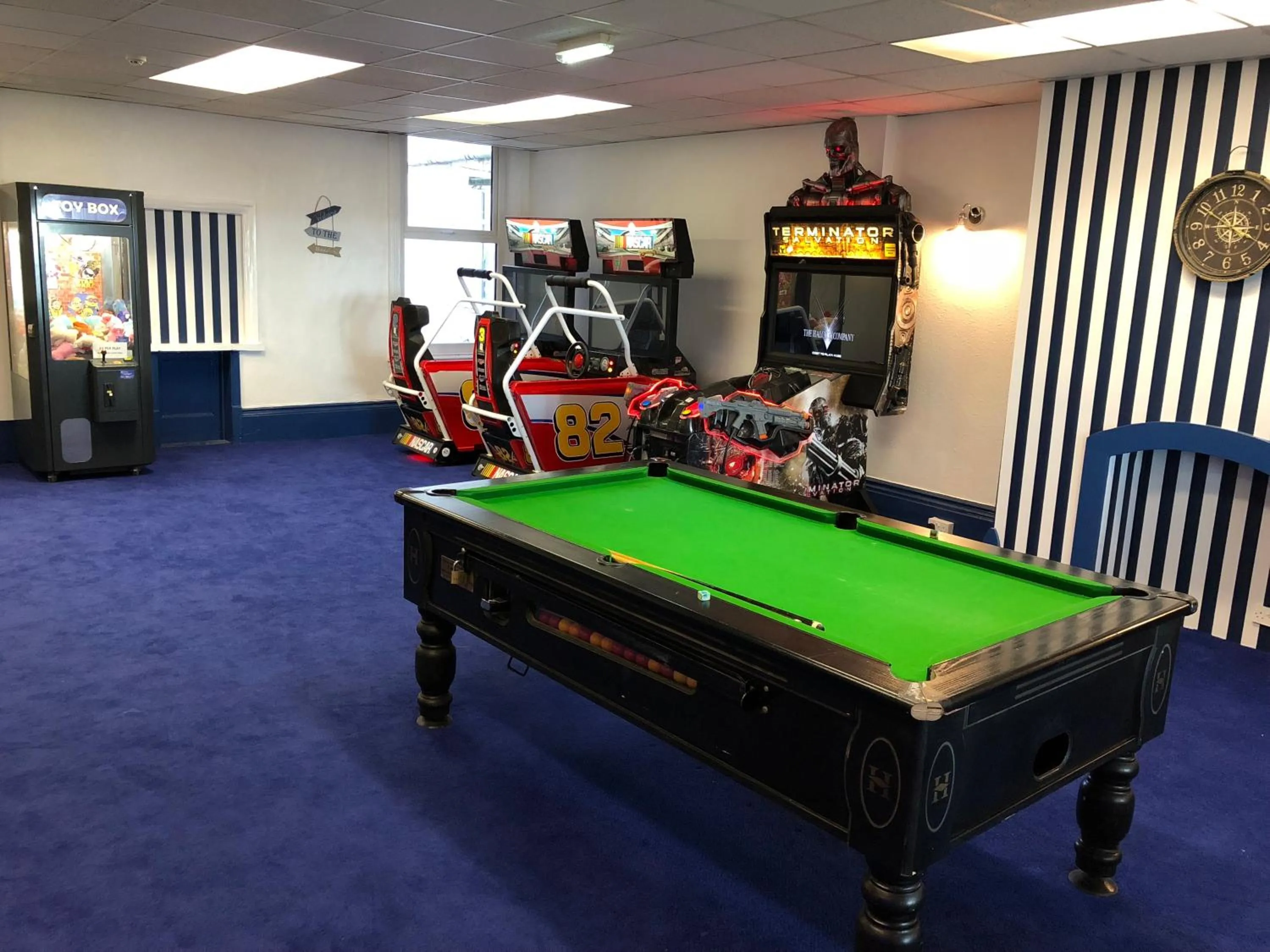 Game Room in Tiffany's Hotel