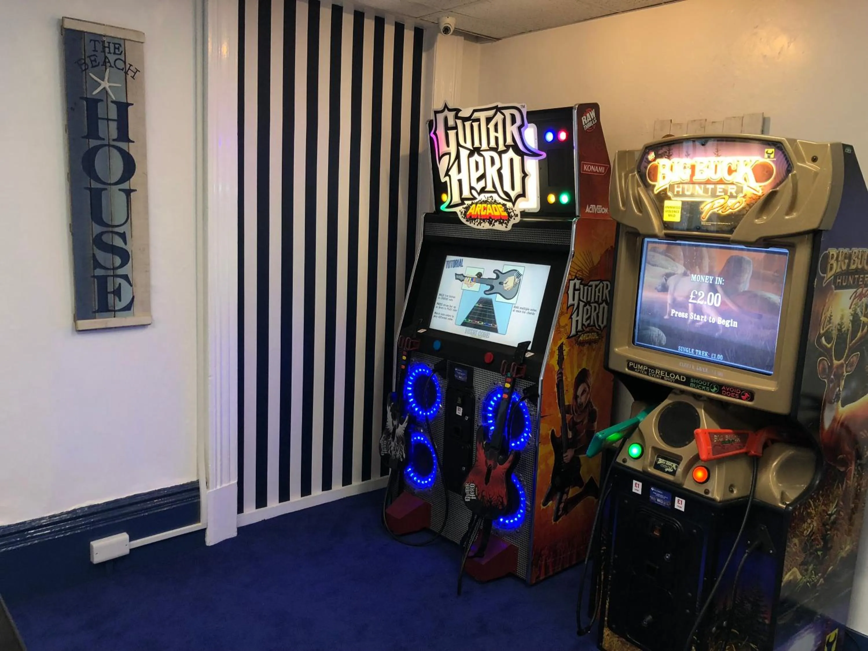Game Room in Tiffany's Hotel