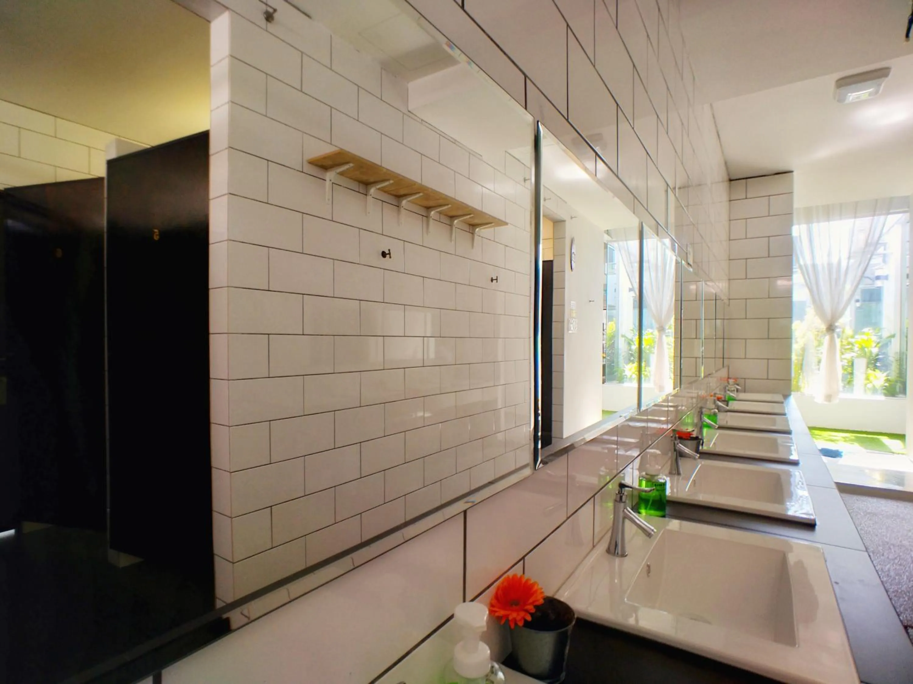 Toilet in Beds In Garden Hostel