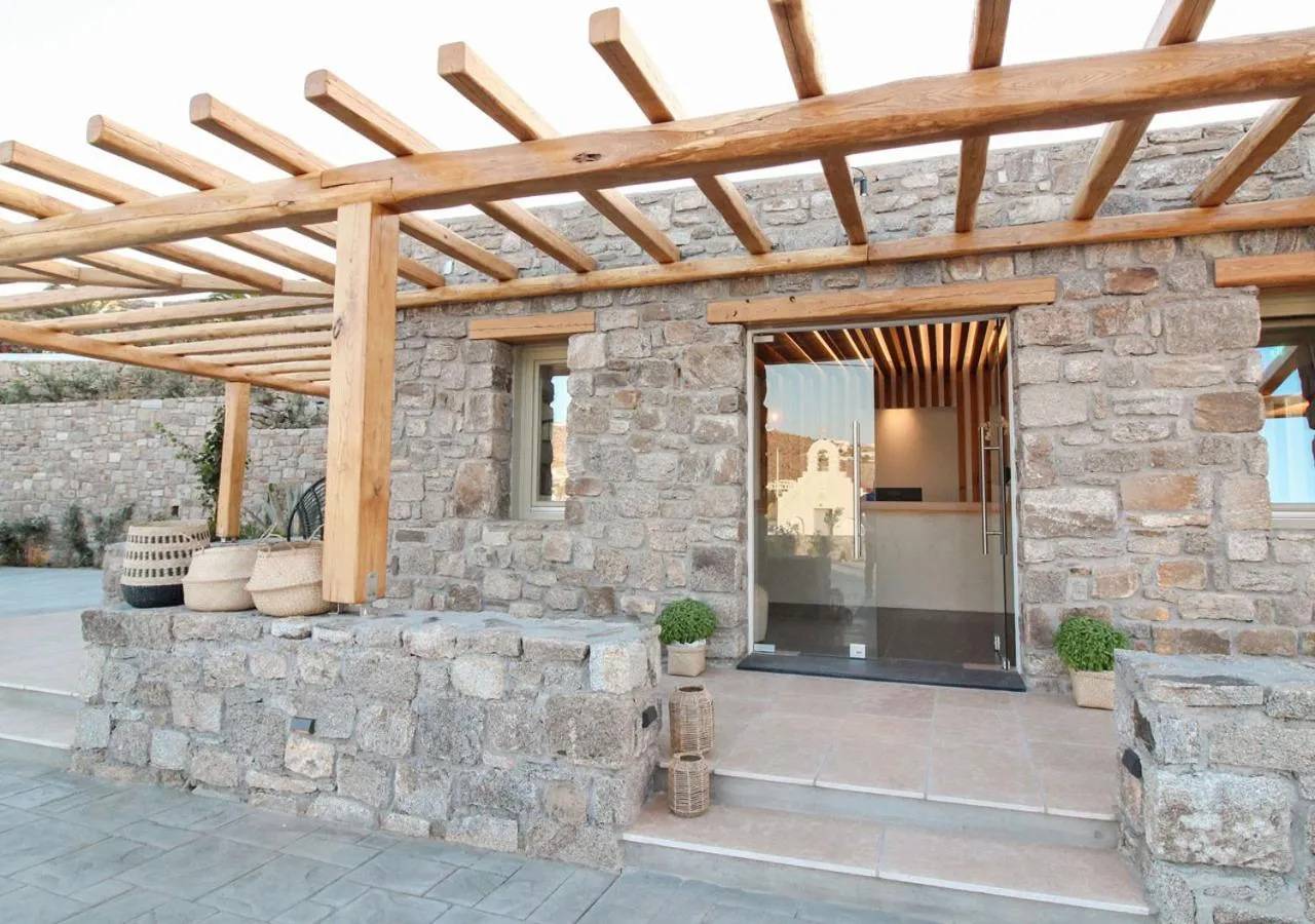 Lobby or reception in Mykonos Cactus