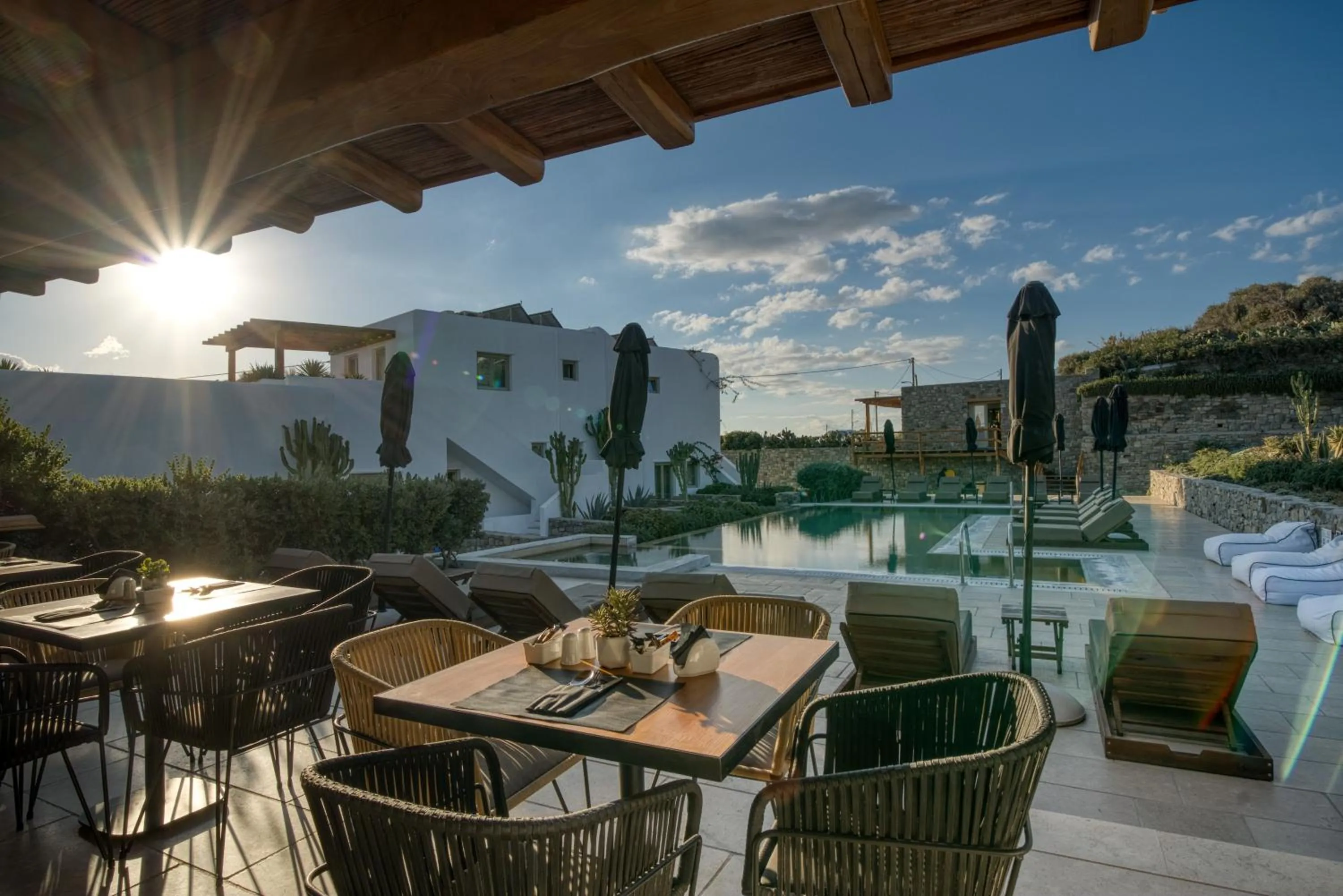 Breakfast in Mykonos Cactus